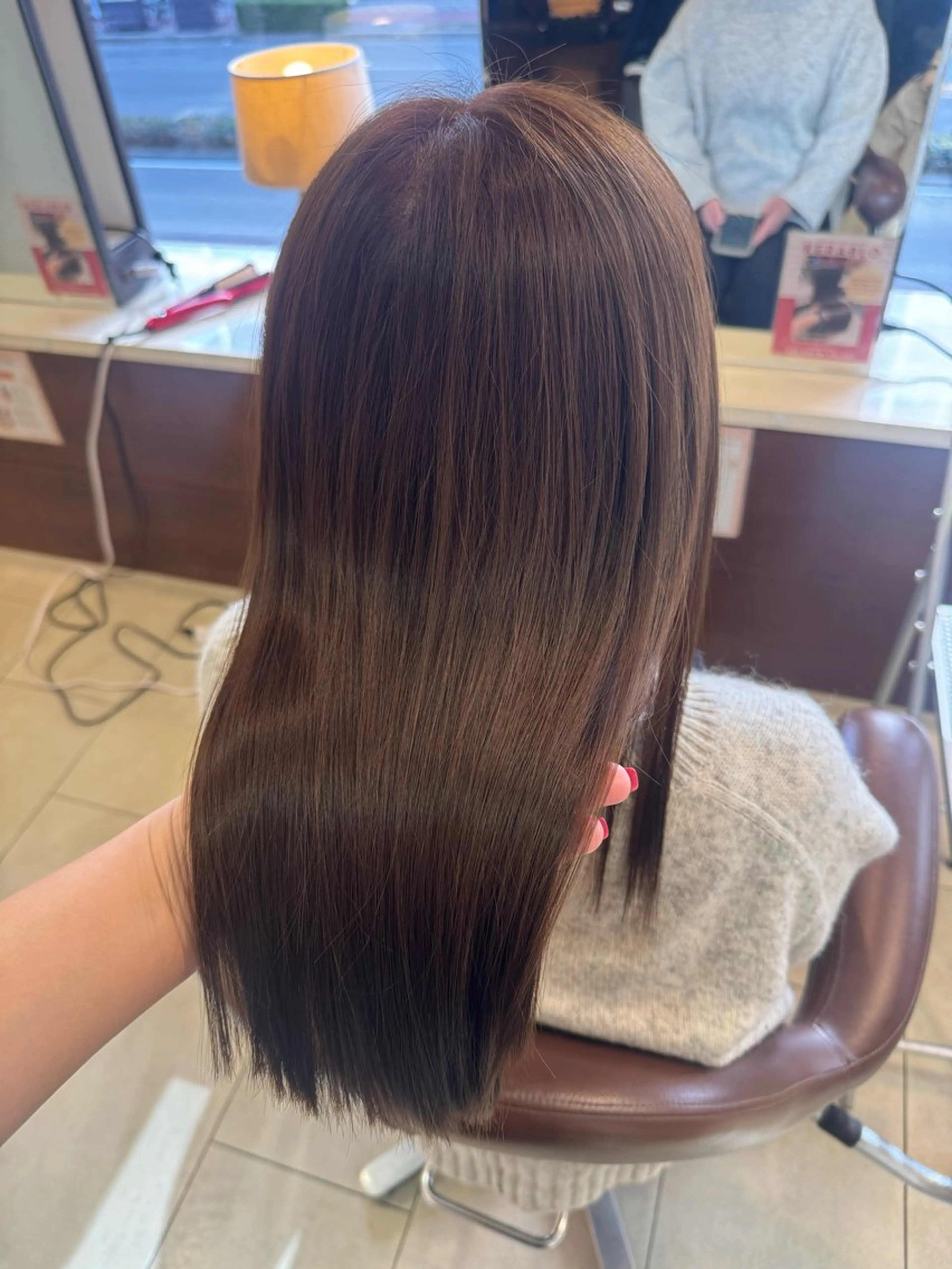 ロング 🍒暖色カラー🍒 ✨髪質改善✨西村亜弥のヘアスタイル