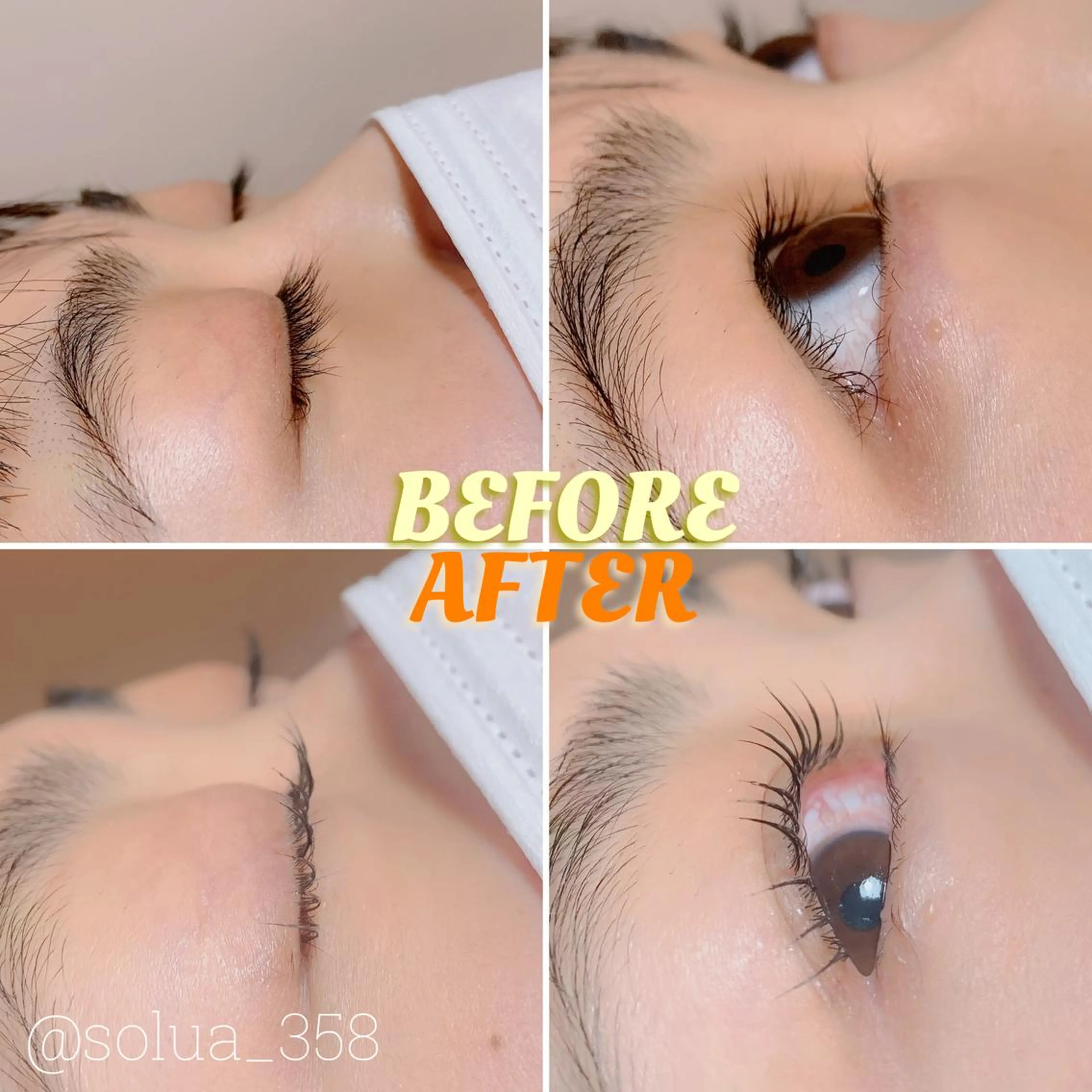 マツエク・マツパ solua Ayamiのマツエク・マツパデザイン