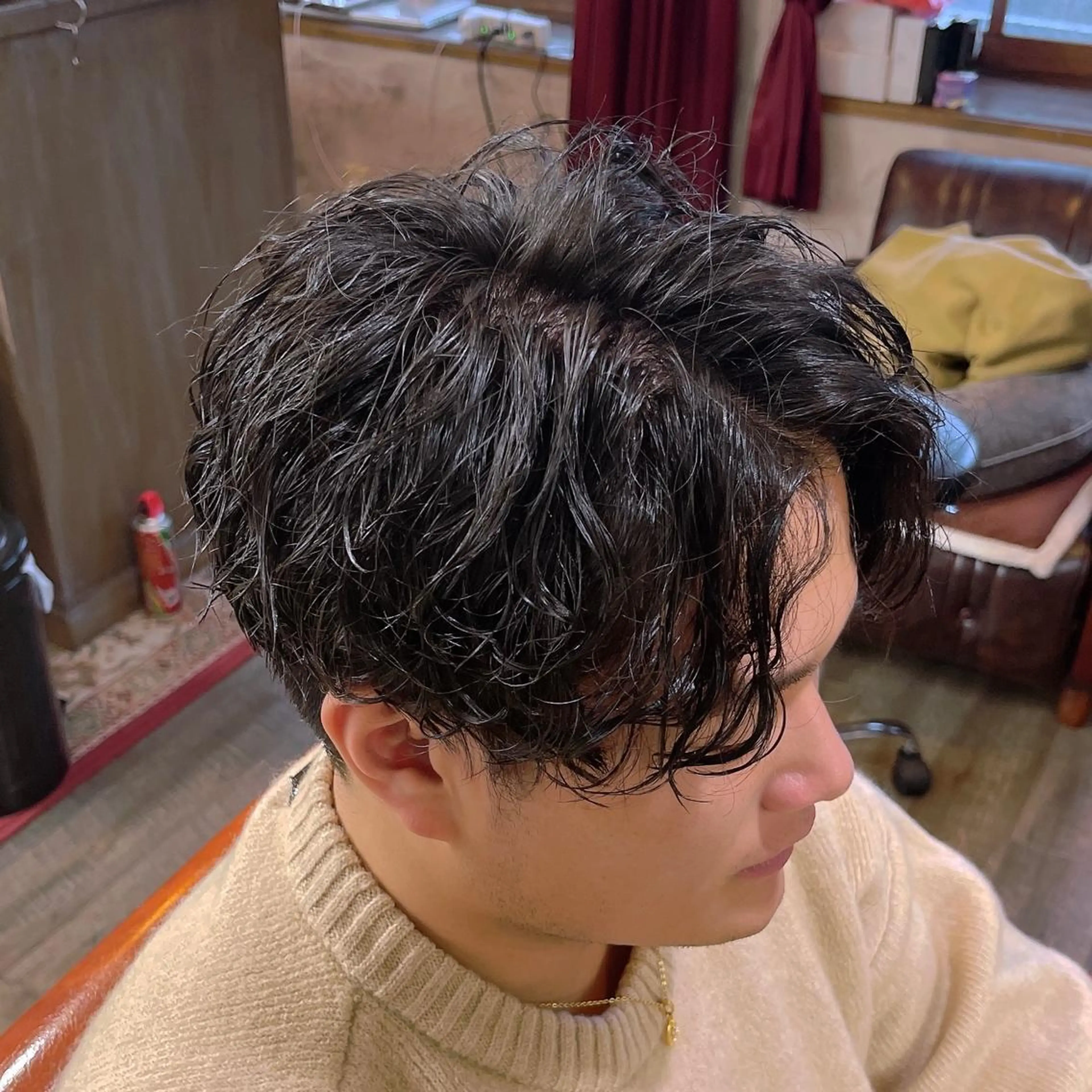 パーマ 片山 洋人のヘアスタイル