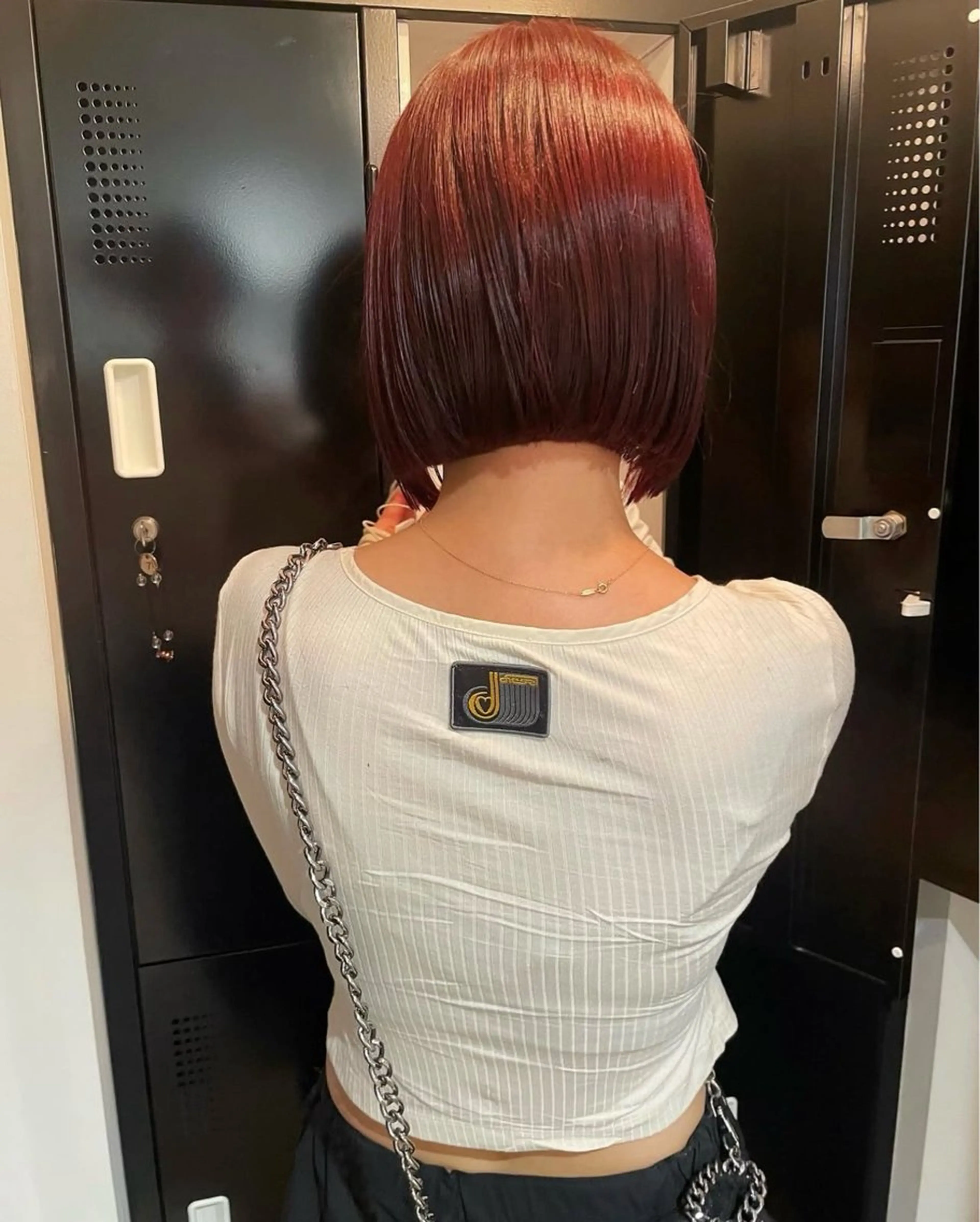 ミディアム カラー 透明感カラー カット ヘアカラー トリートメント レイヤーカット/暖色 カラー/mao🎀のヘアスタイル