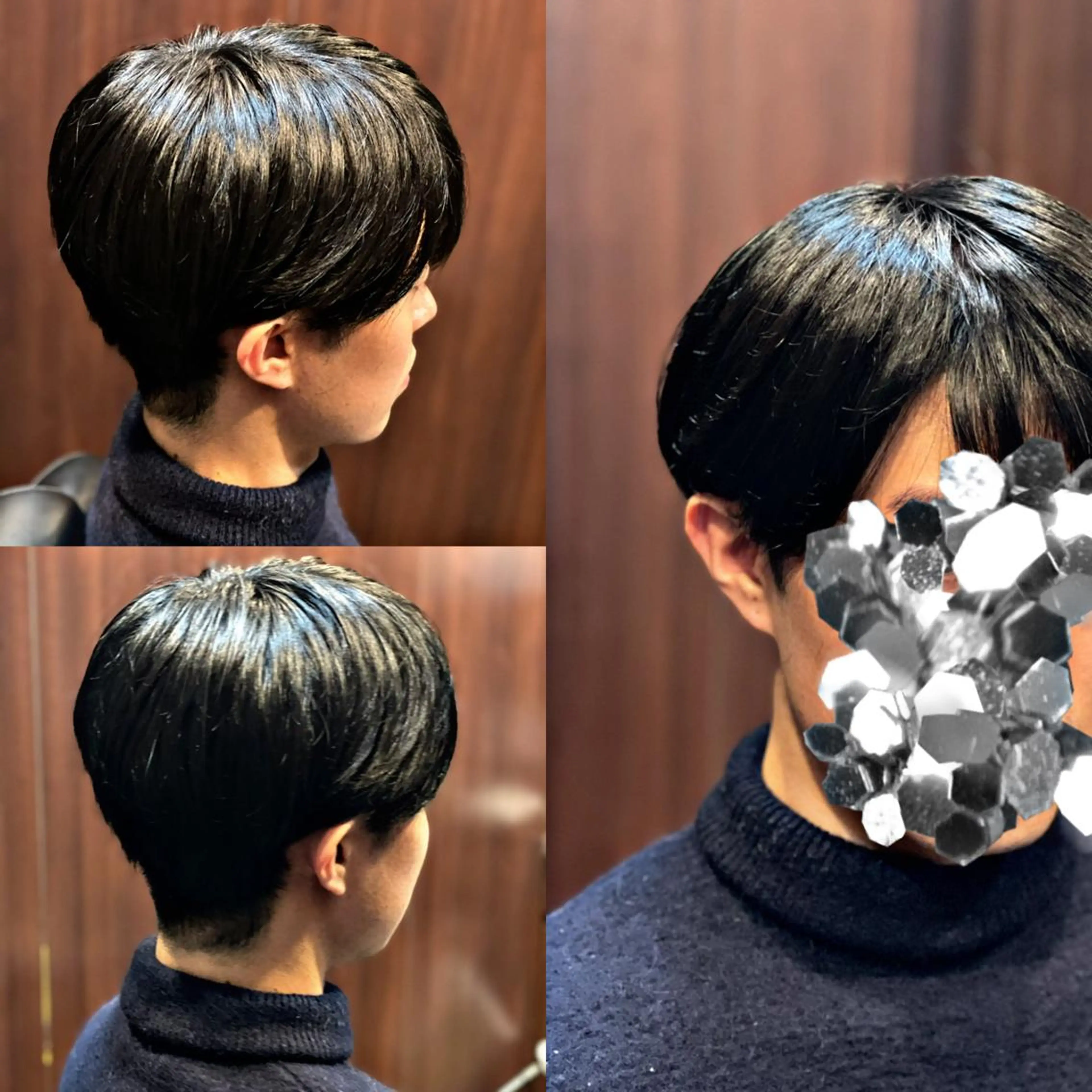 ミディアム メンズ メンズ韓国風 韓国風ヘア 菅野 綺華のヘアスタイル