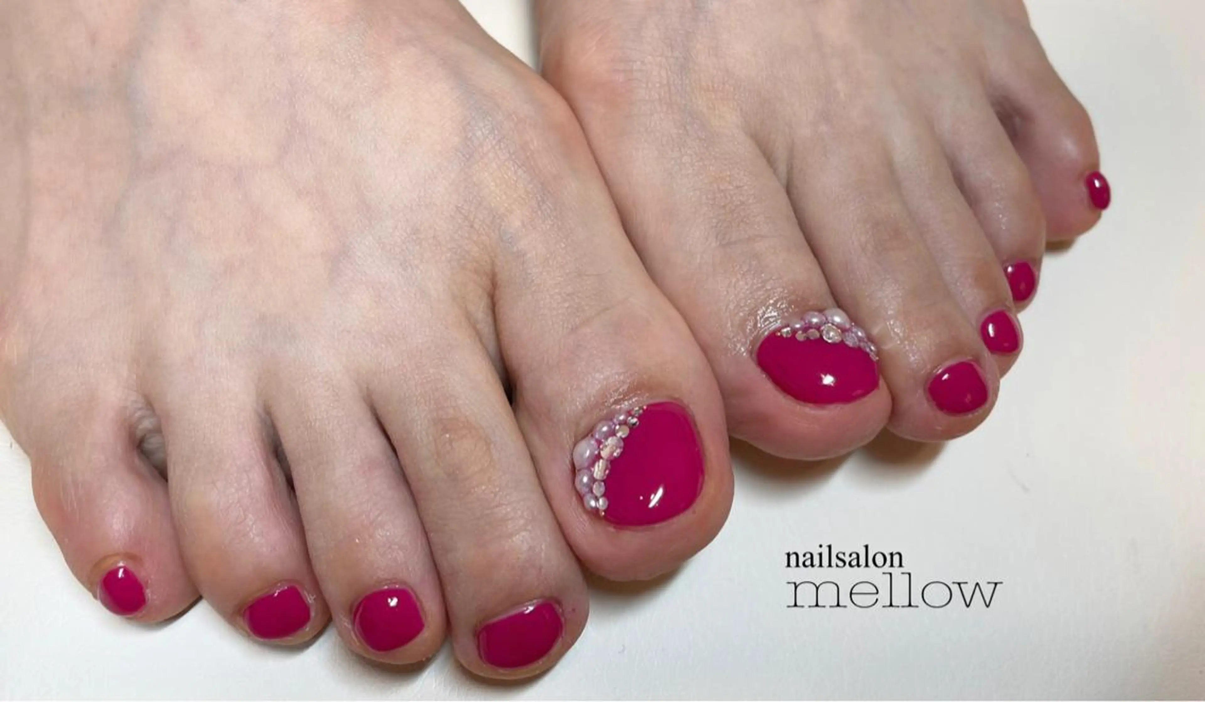 ネイル フットネイル 大山 浩美のネイルデザイン