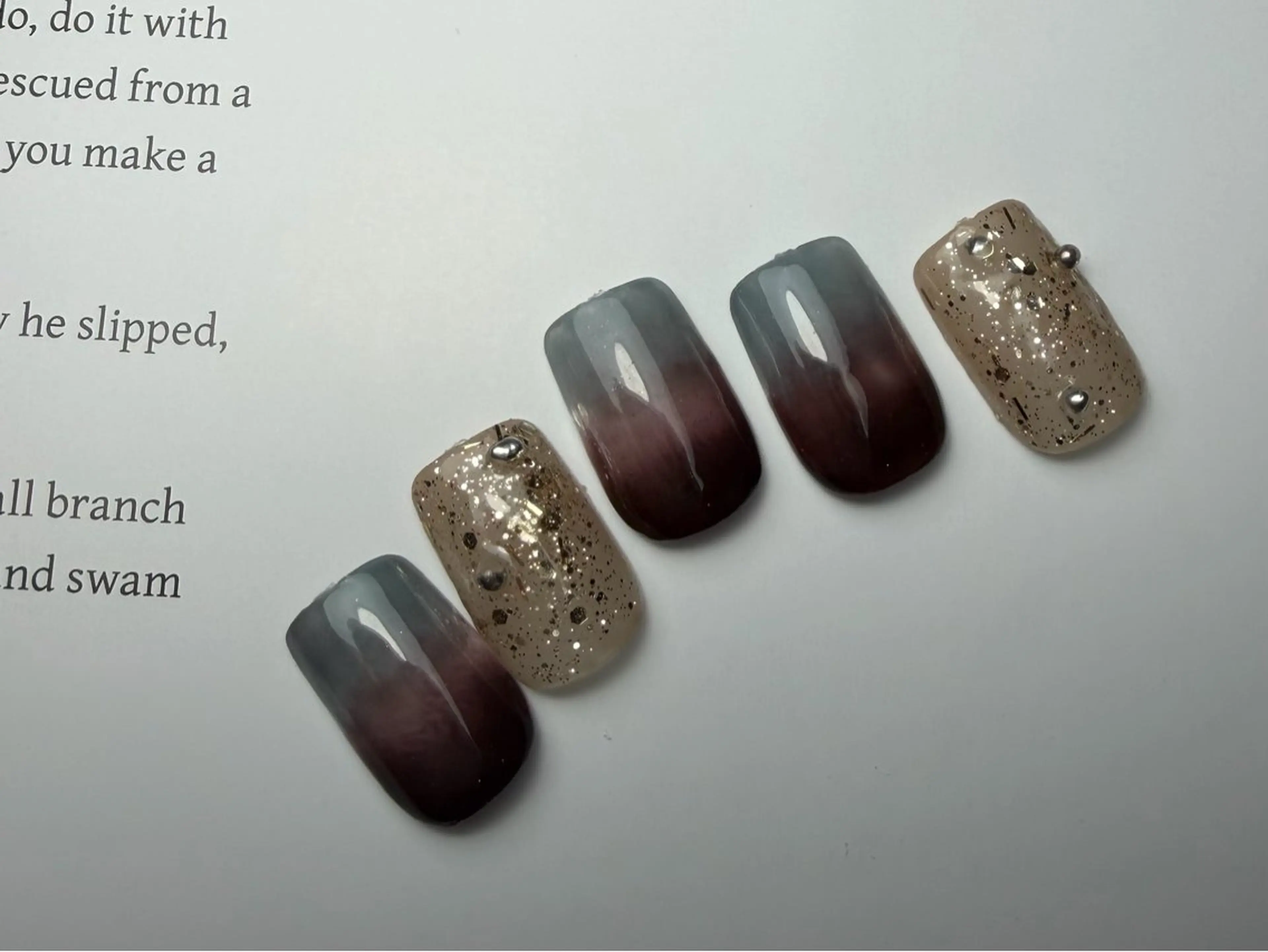 ネイル Nail mood デザイン持ち込みokのネイルデザイン
