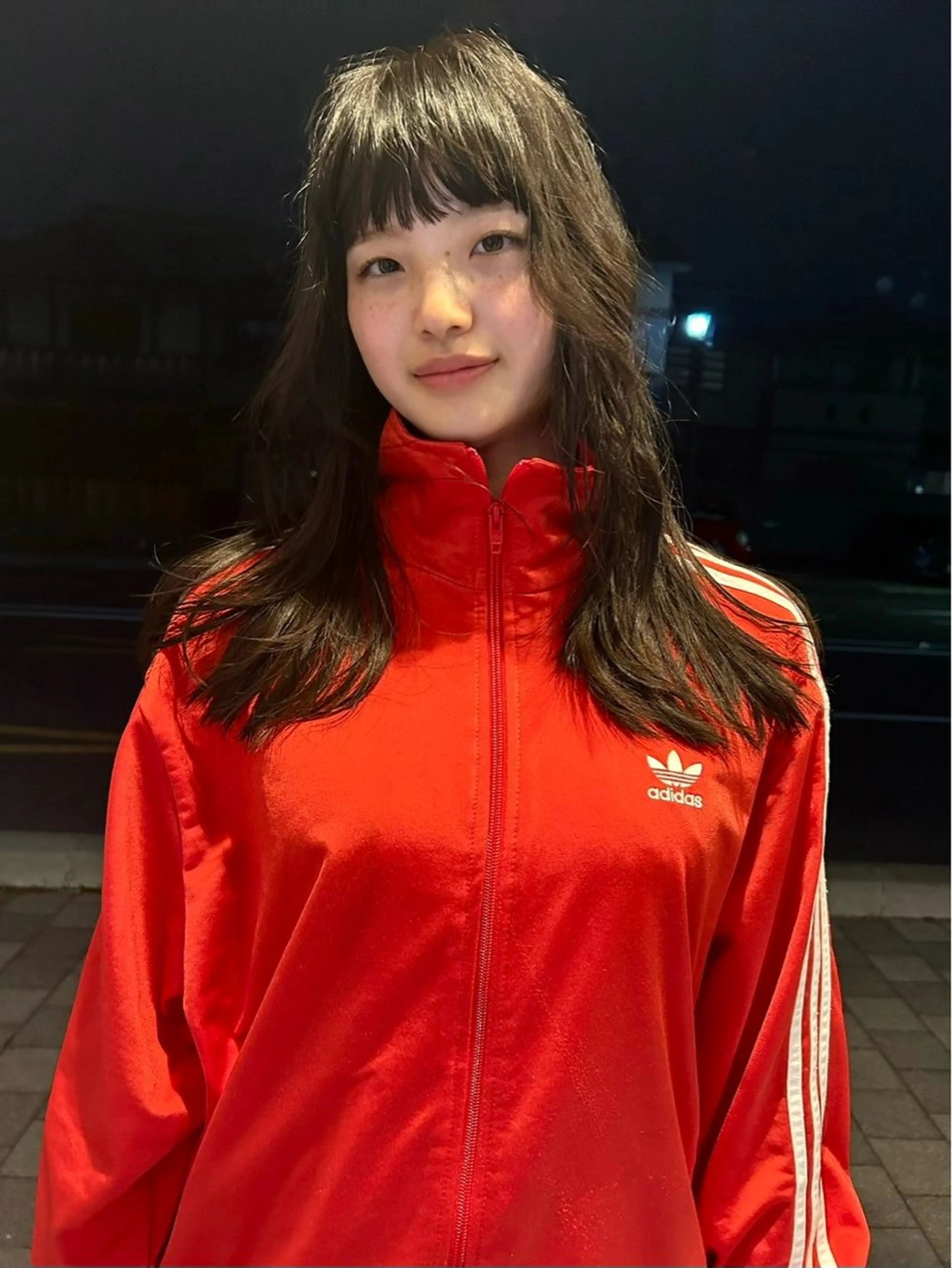 ミディアム 藤原 直希のヘアスタイル