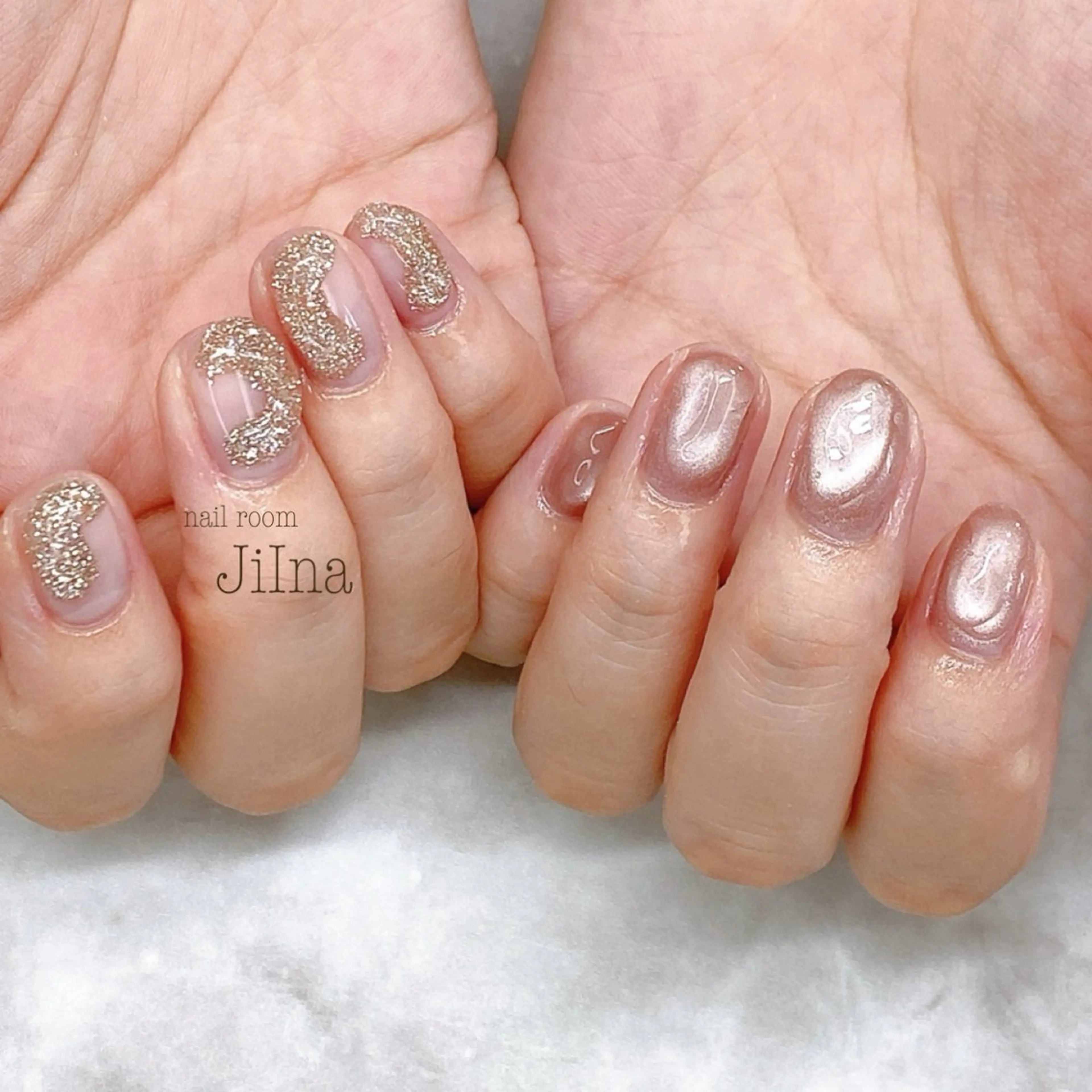 ネイル 持ち込み JiIna nailのネイルデザイン