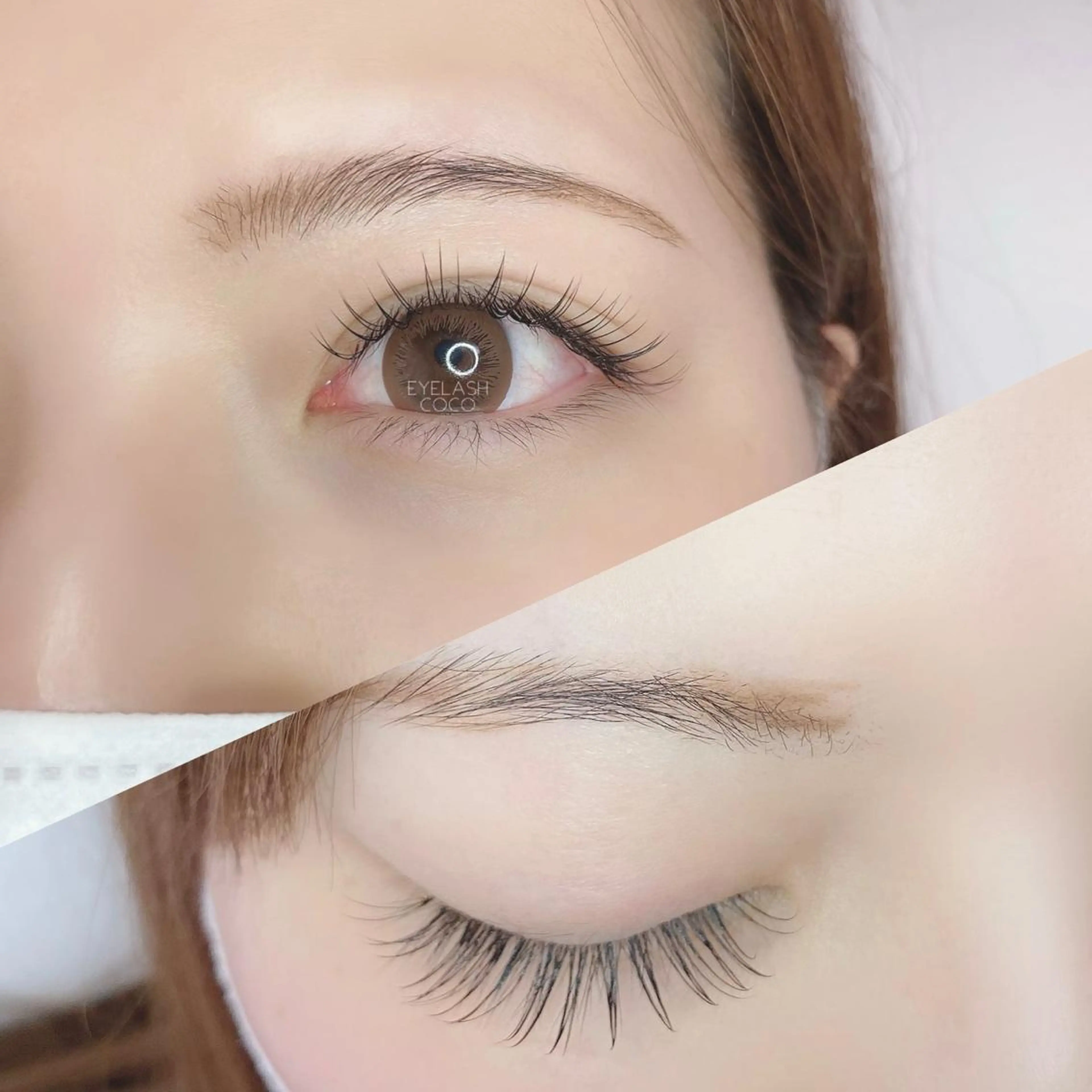 マツエク・マツパ フラットラッシュ EYELASH COCOのマツエク・マツパデザイン