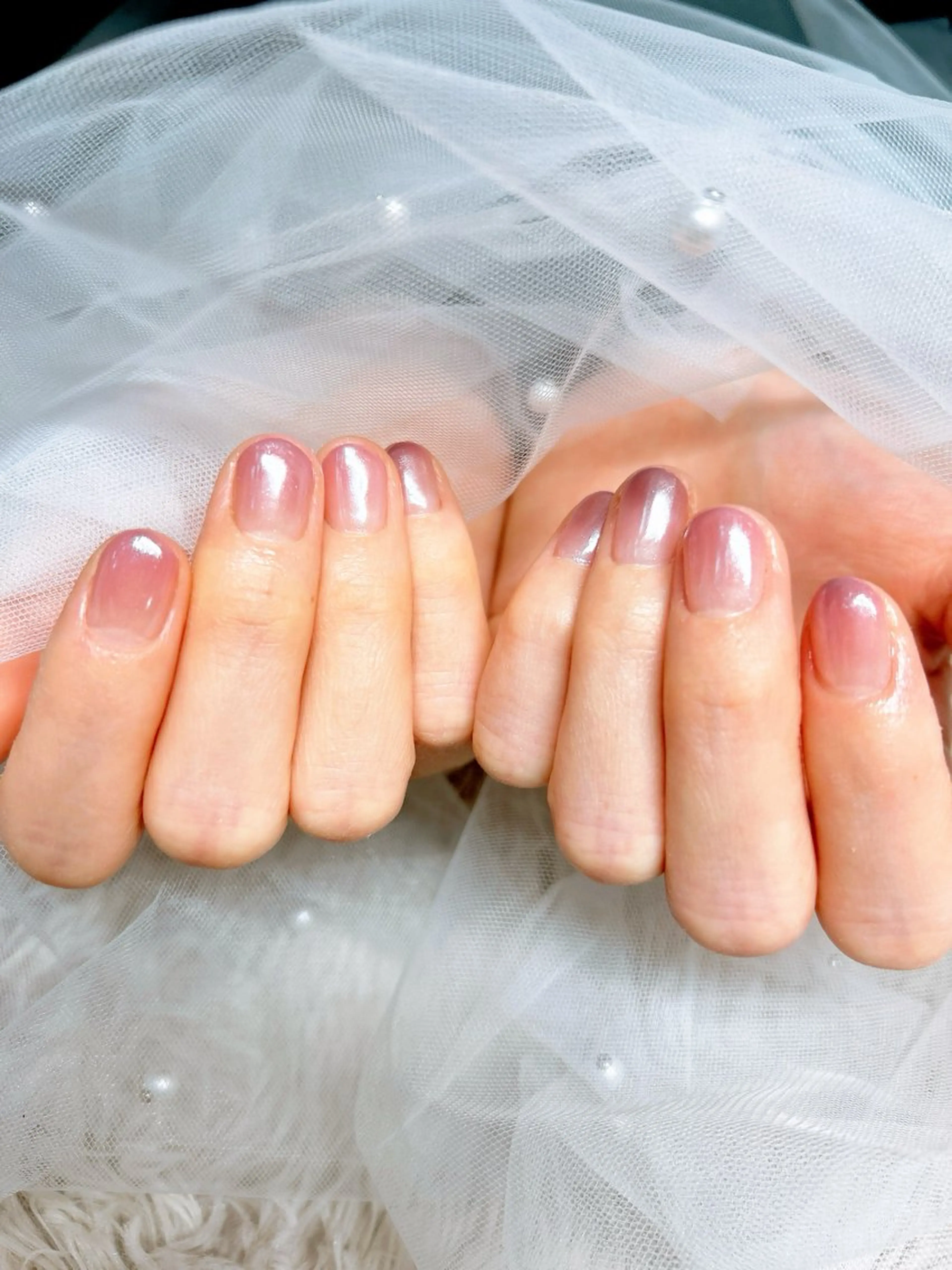 カラーグラデーション・フレンチの写真