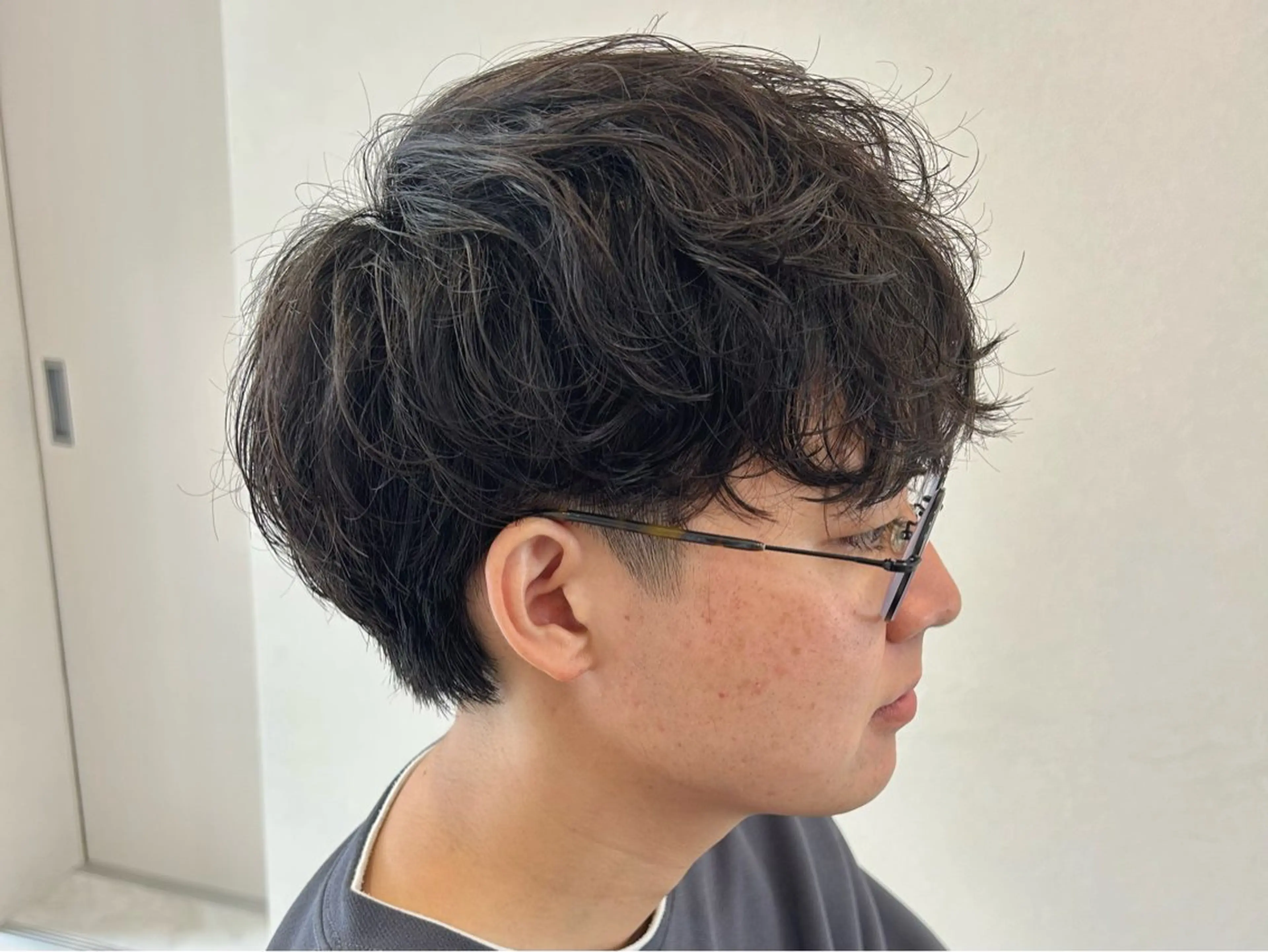 パーマ メンズ 千明 大輝のヘアスタイル