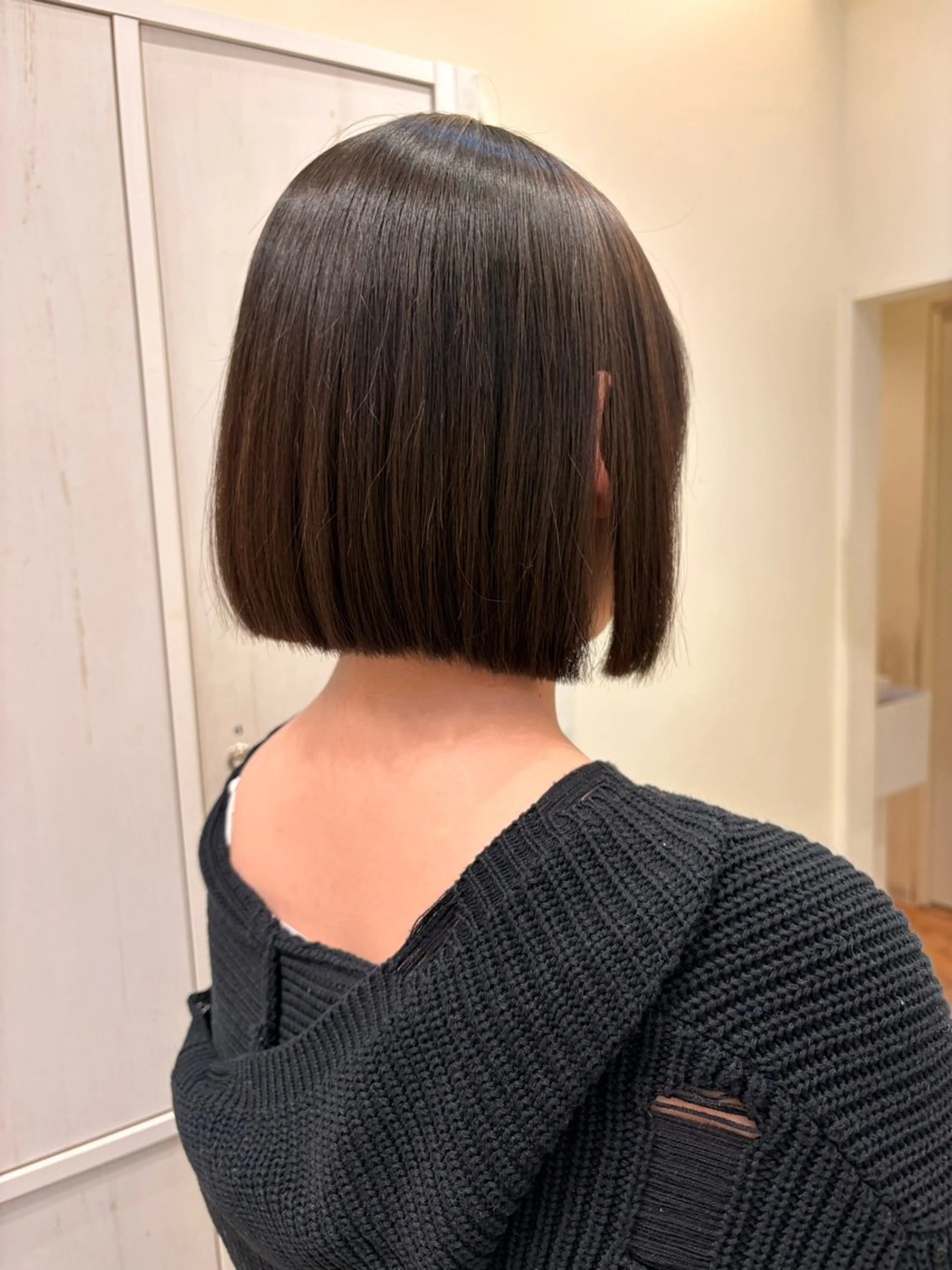 ショート つちだ ゆうひ / 暗髪カラー⟡.·のヘアスタイル