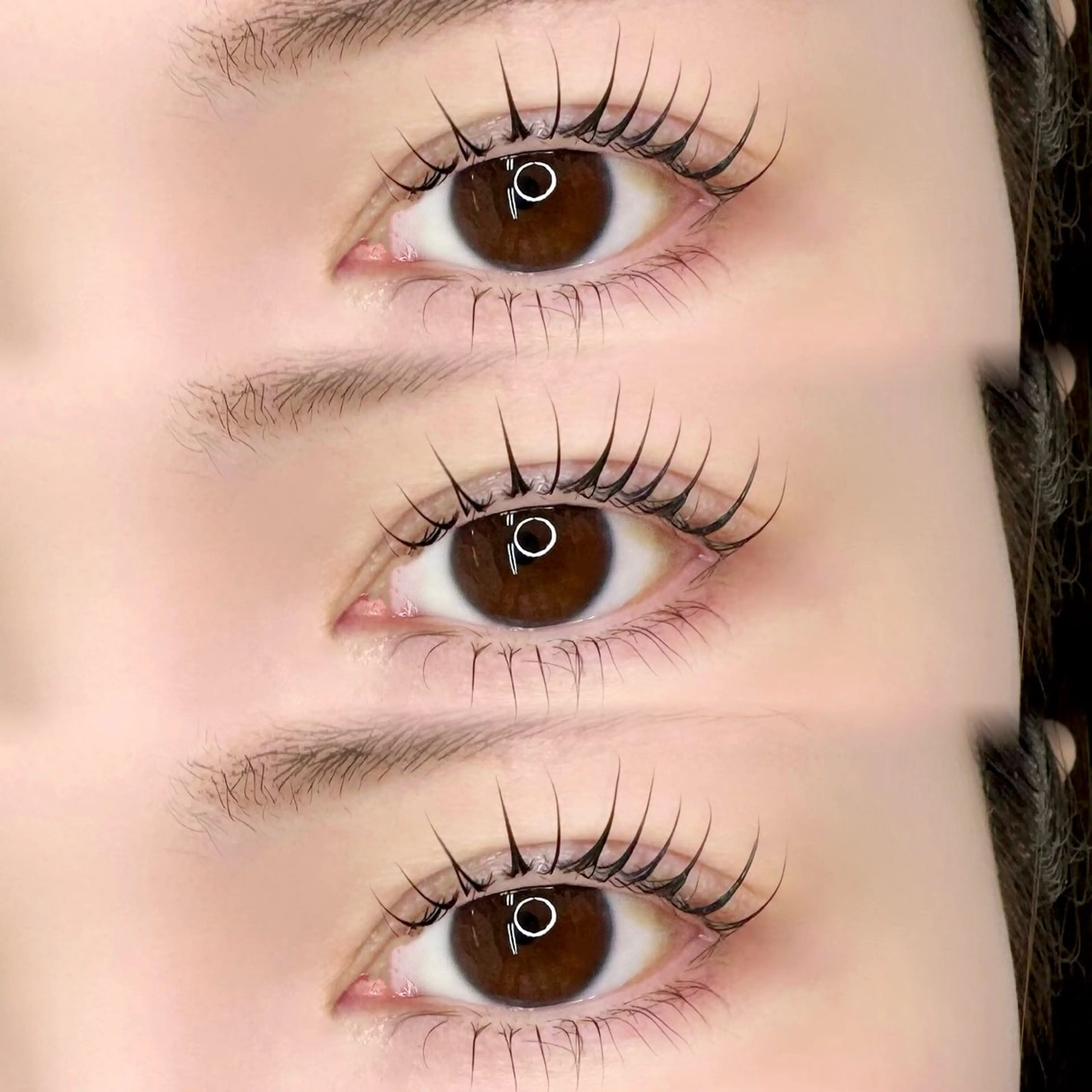 【まつげメニュー🎀】まつげパーマ♡(パリジェンヌ＋￥500)【保湿コーティング付き】の写真