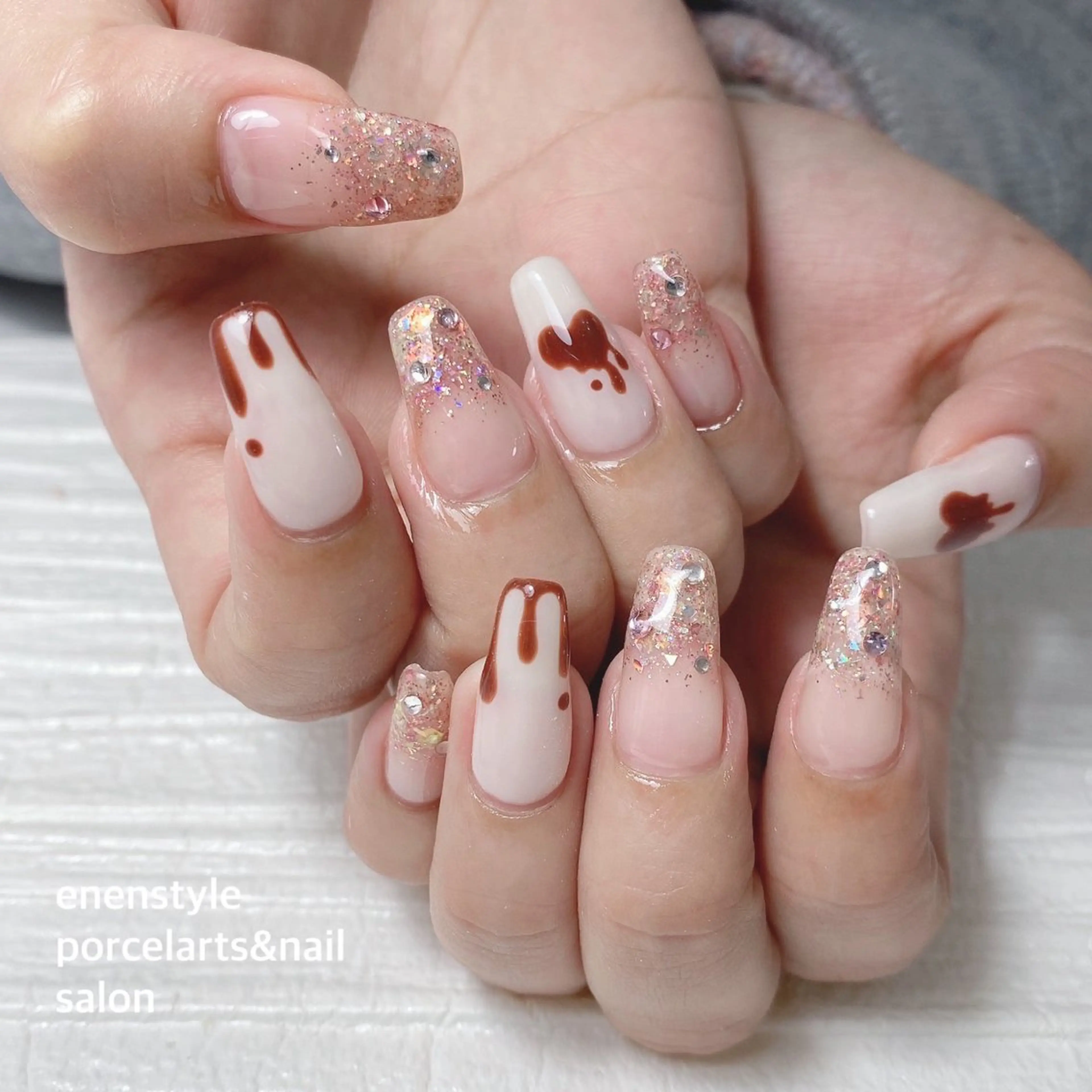 ネイル ハンドネイル 👑enen style👑のネイルデザイン