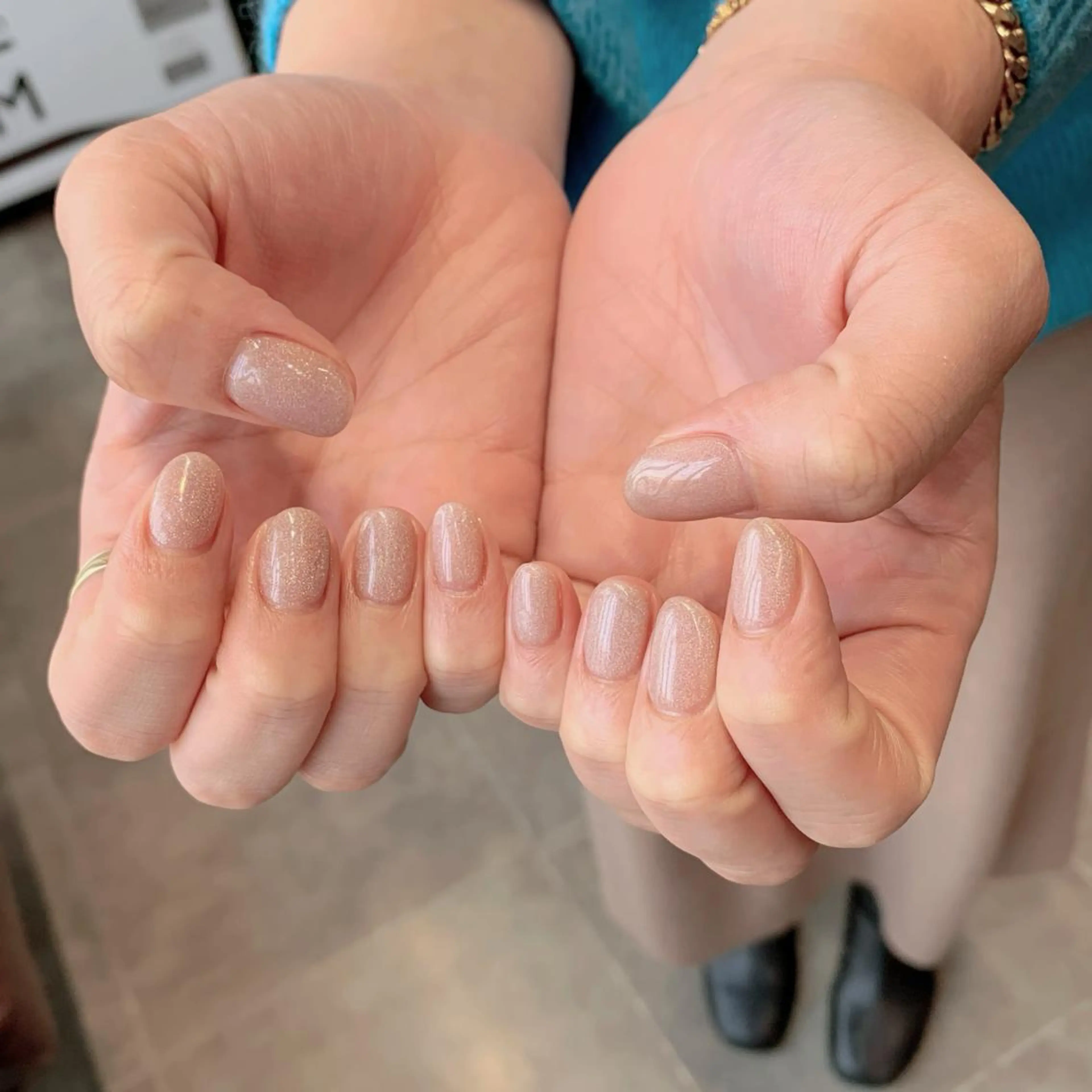 ネイル マグネットネイル YUKIMO🍎名駅 /ニュアンスのネイルデザイン