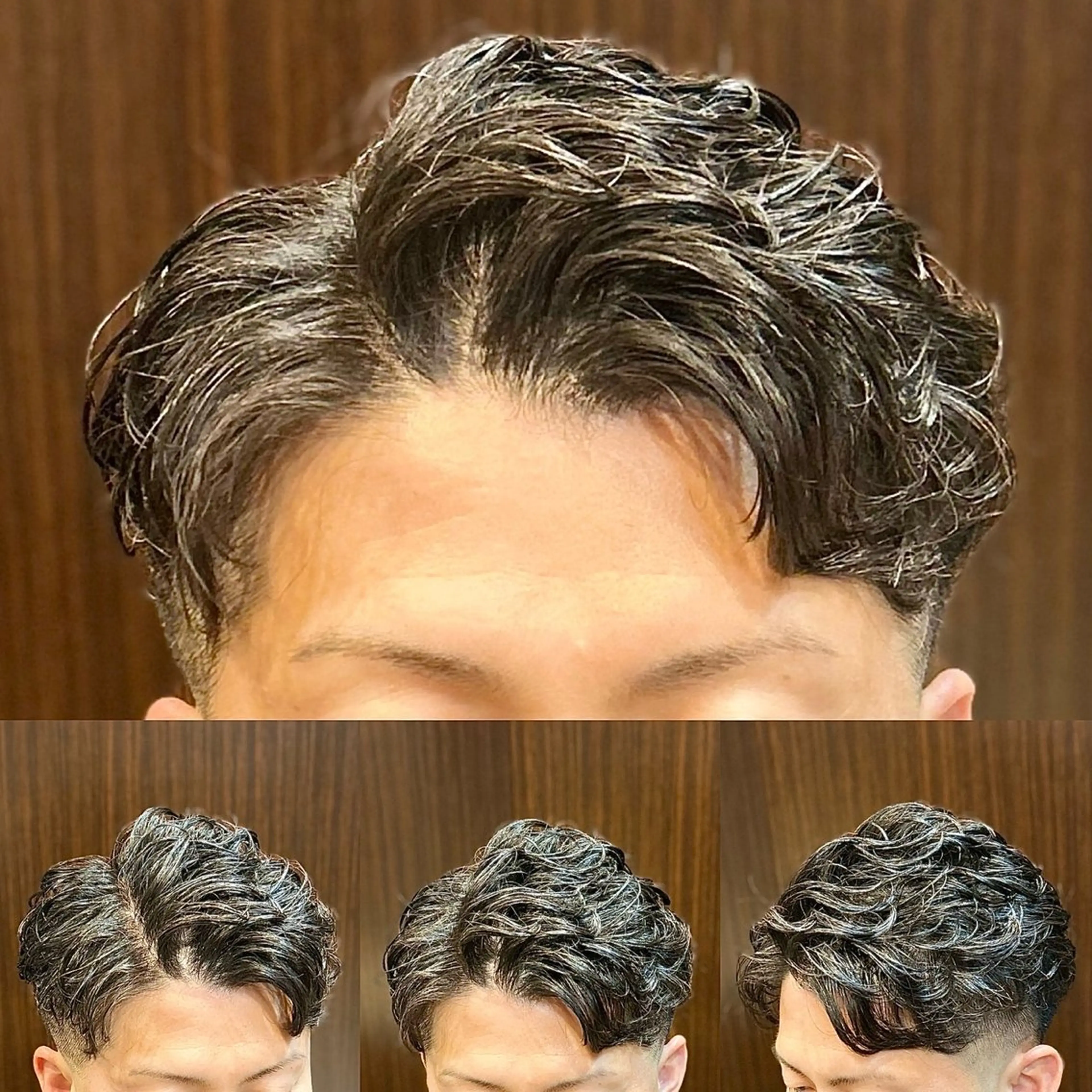 カット（ツーブロックスタイル）の写真