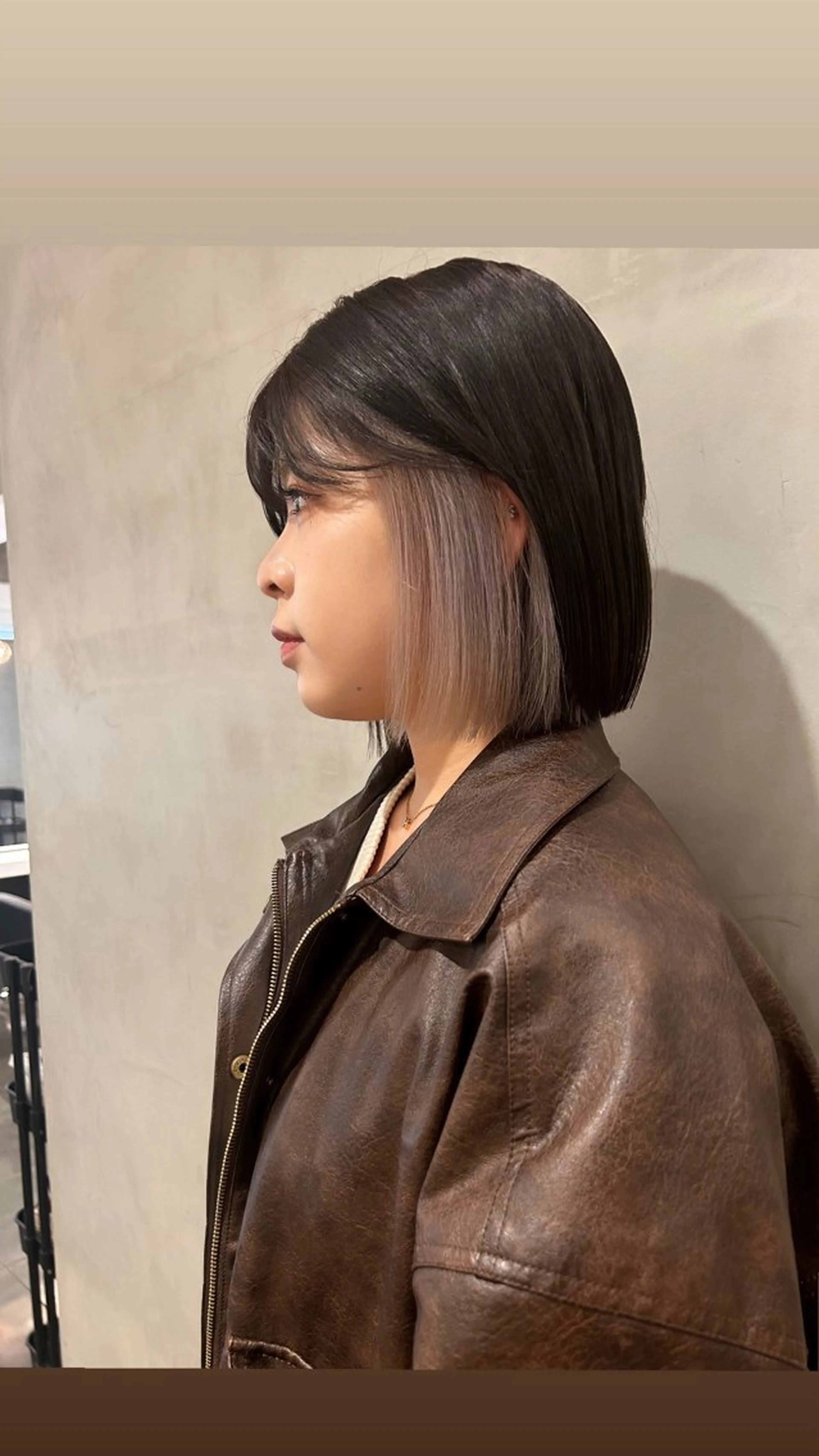 ミディアム カラー タナカ カナ🫧のヘアスタイル