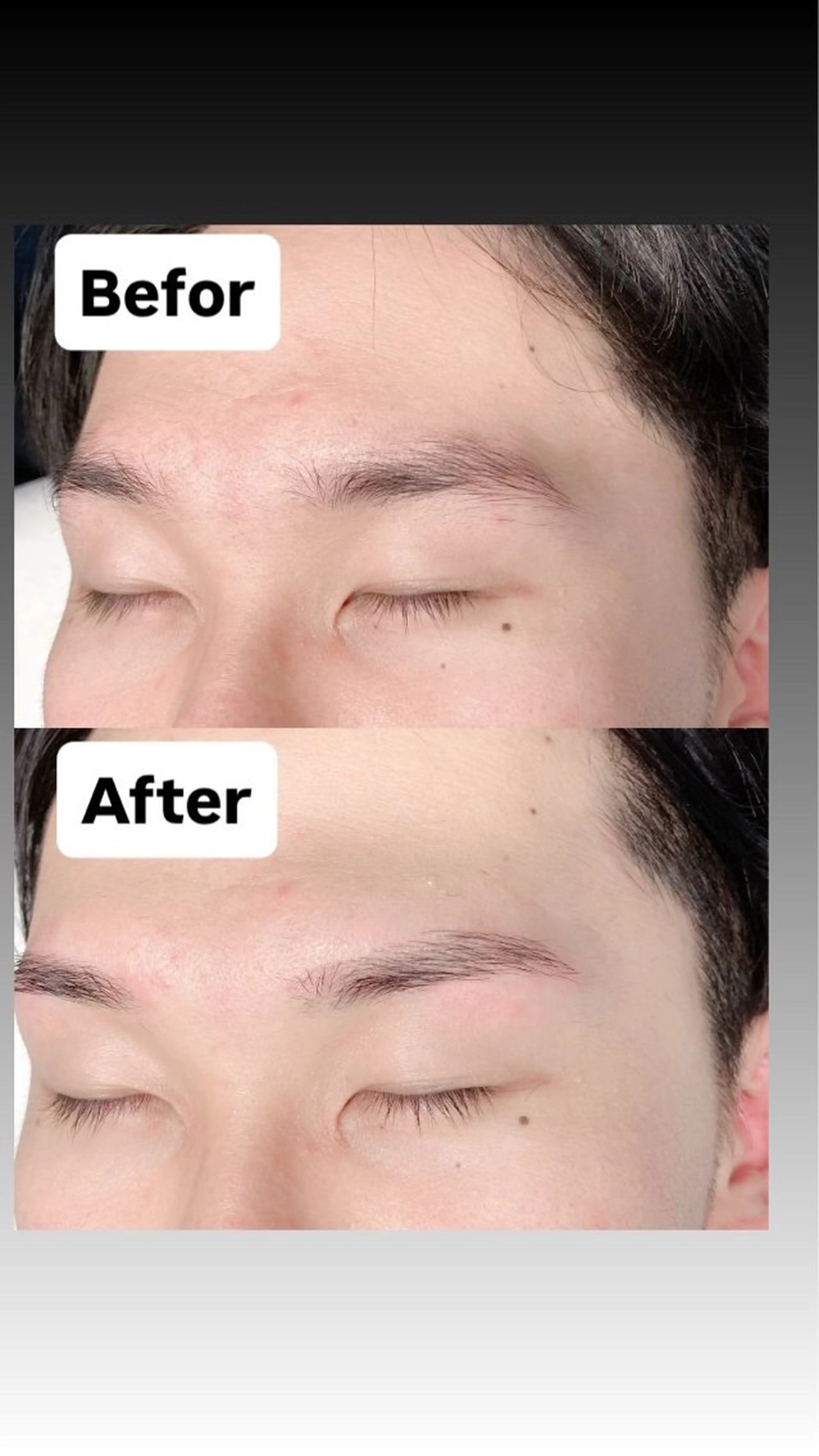 メンズ アイブロウ ワックス脱毛 眉カット その他(アイブロウ) bea＋ hiroの眉毛・アイブロウイメージ