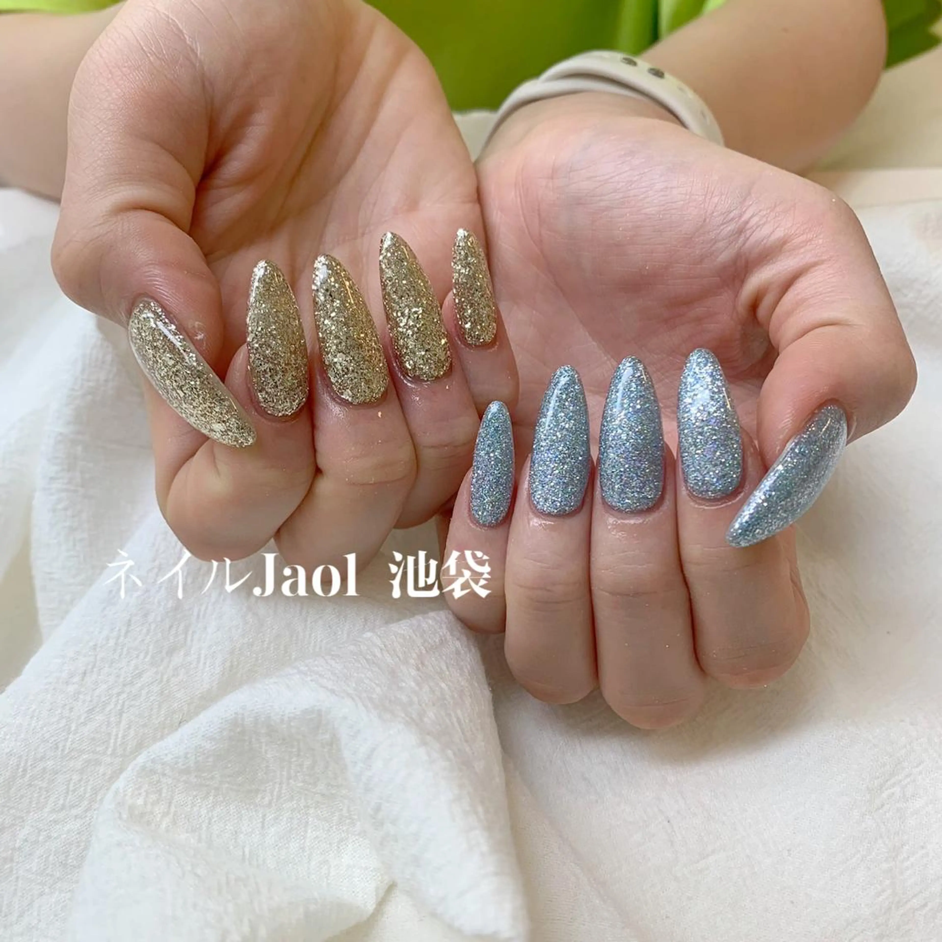 ロング ハンドネイル ネイルJaol 池袋のネイルデザイン