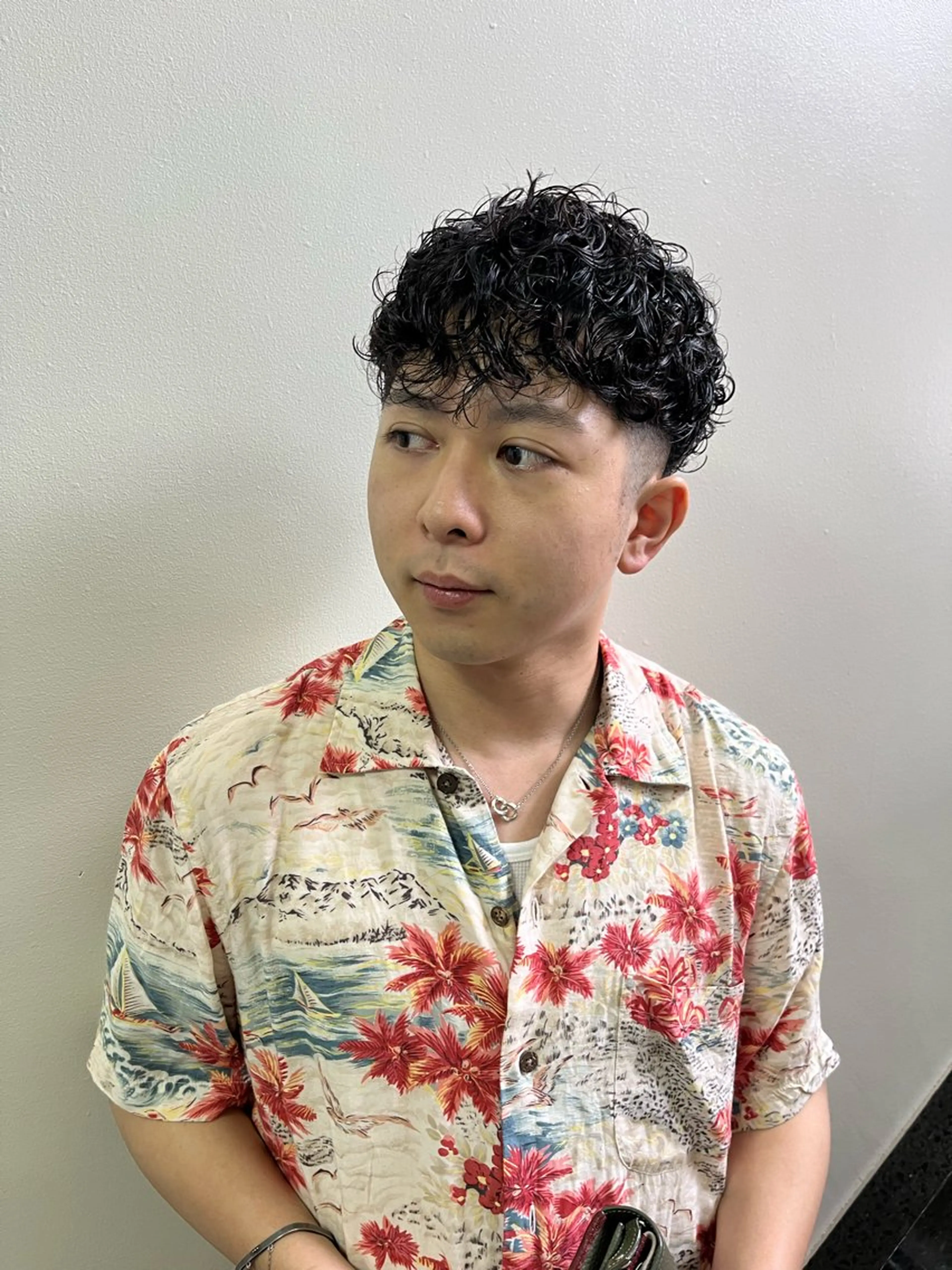 パーマ メンズ カット パーマ トリートメント 🗣メンズパーマ🗣 YUTOのヘアスタイル