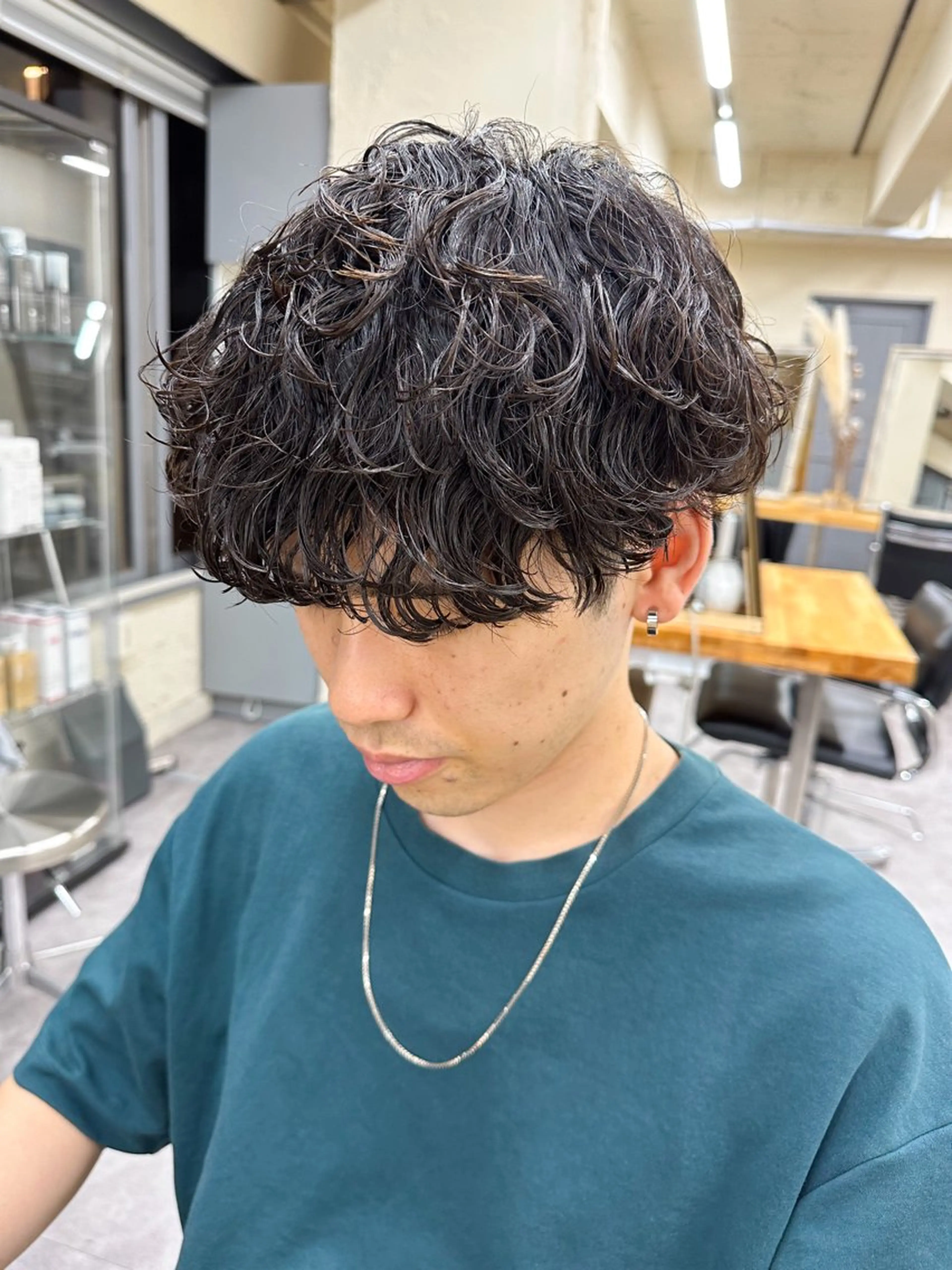 ショート パーマ メンズ メンズパーマ メンズ特化ryoのヘアスタイル