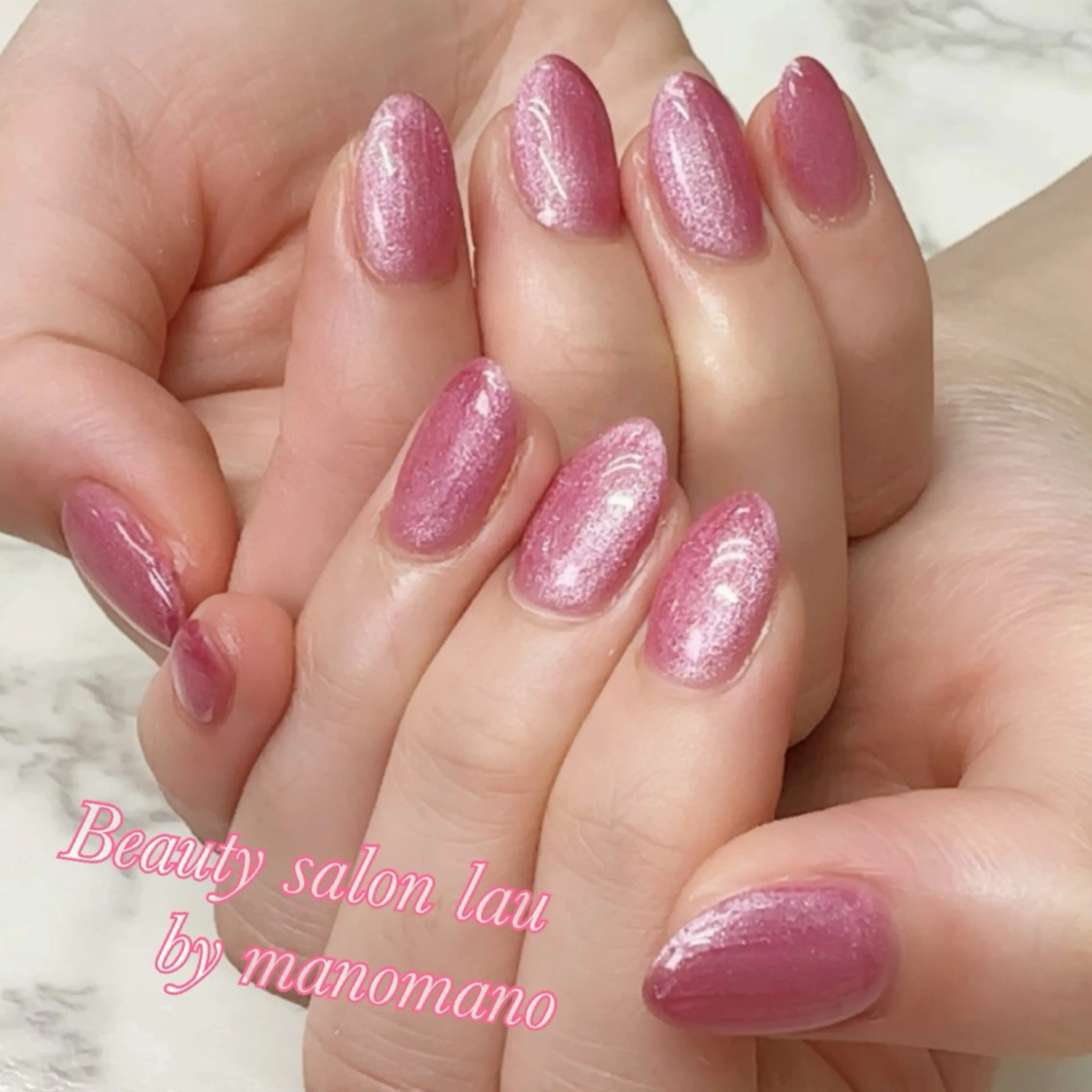 ネイル ハンドネイル ラウバイマノマノ なかざとのネイルデザイン