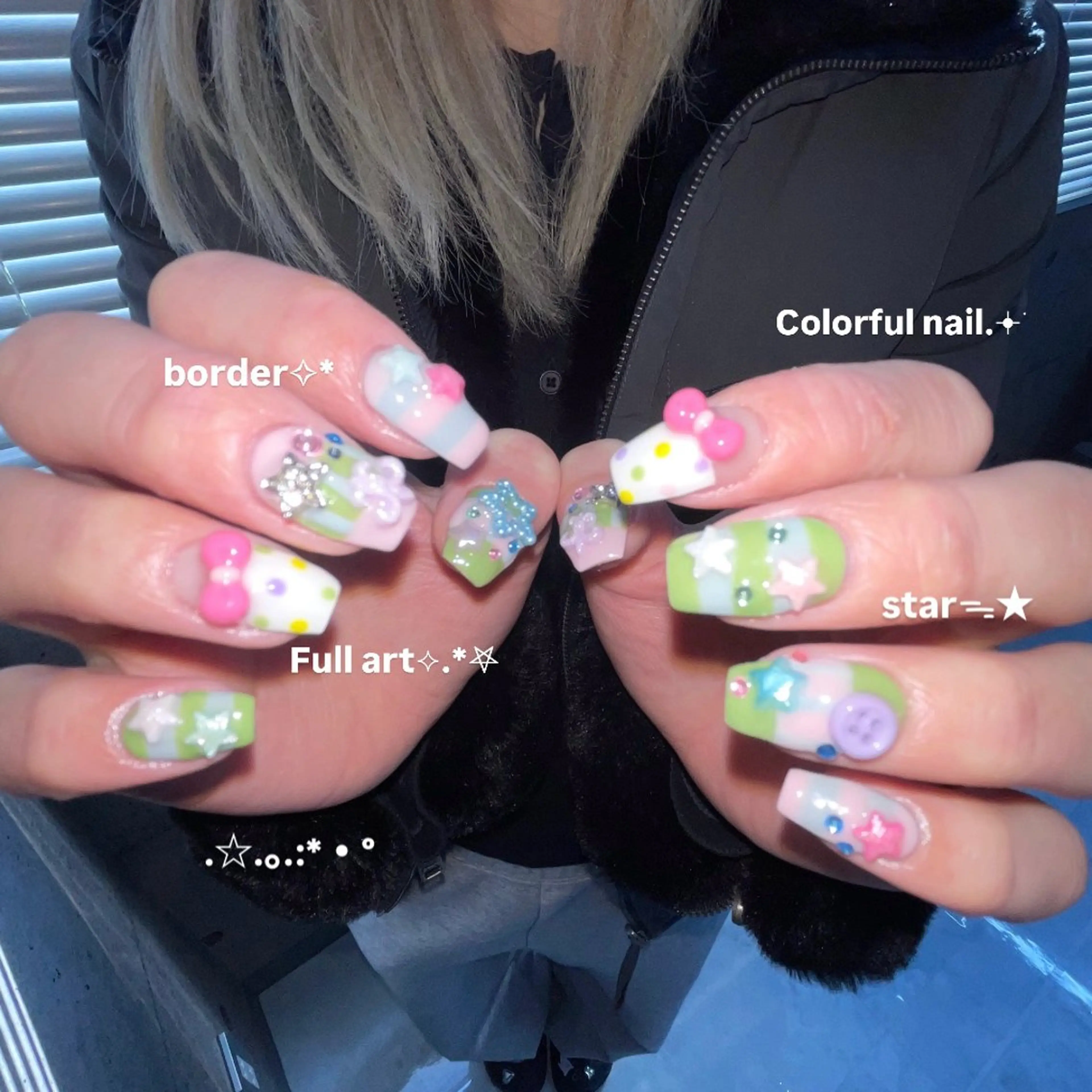 ネイル アートネイル SEIRA⋆✦ Paletteのネイルデザイン