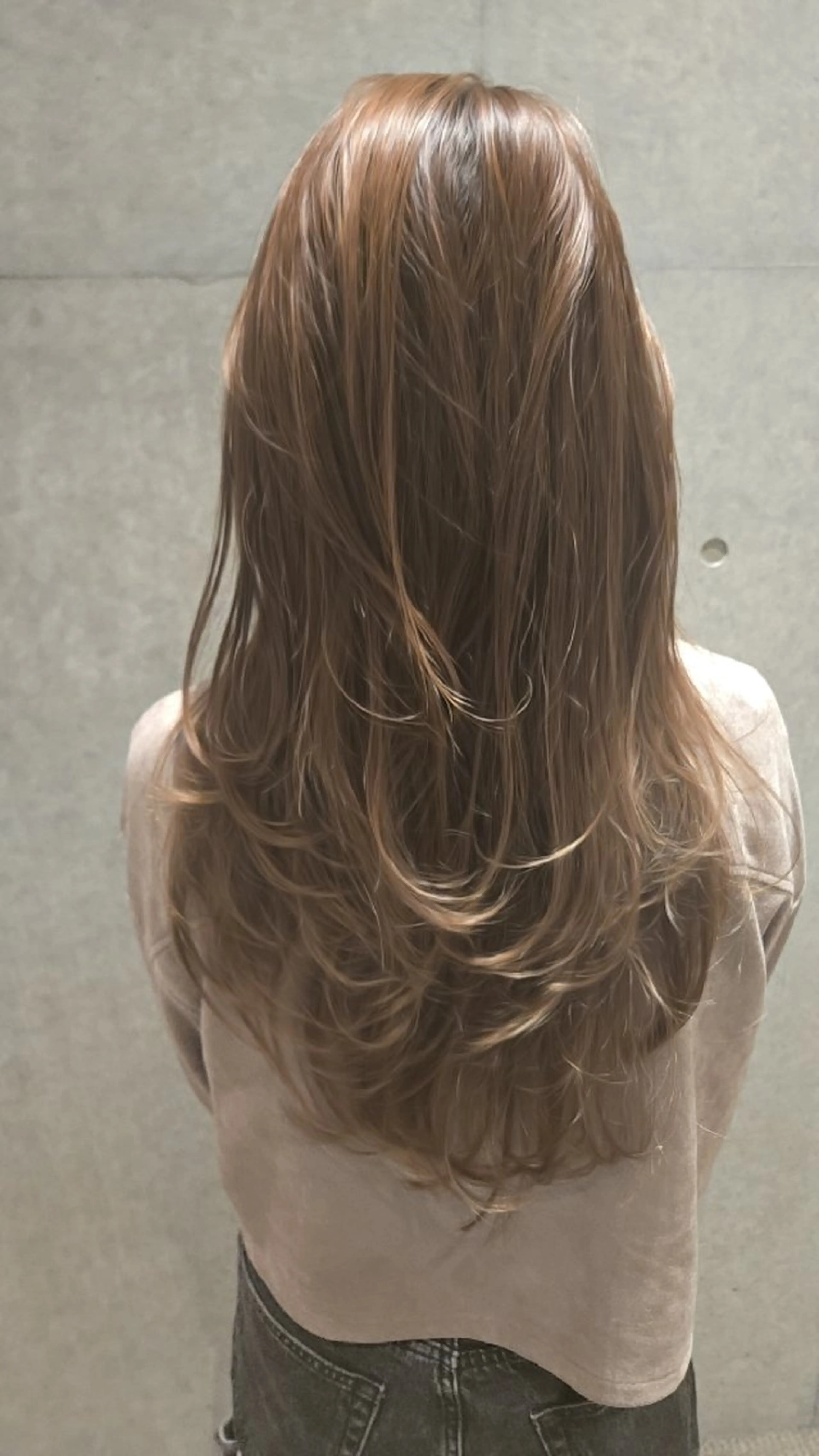 ロング 田嶋  利範のヘアスタイル