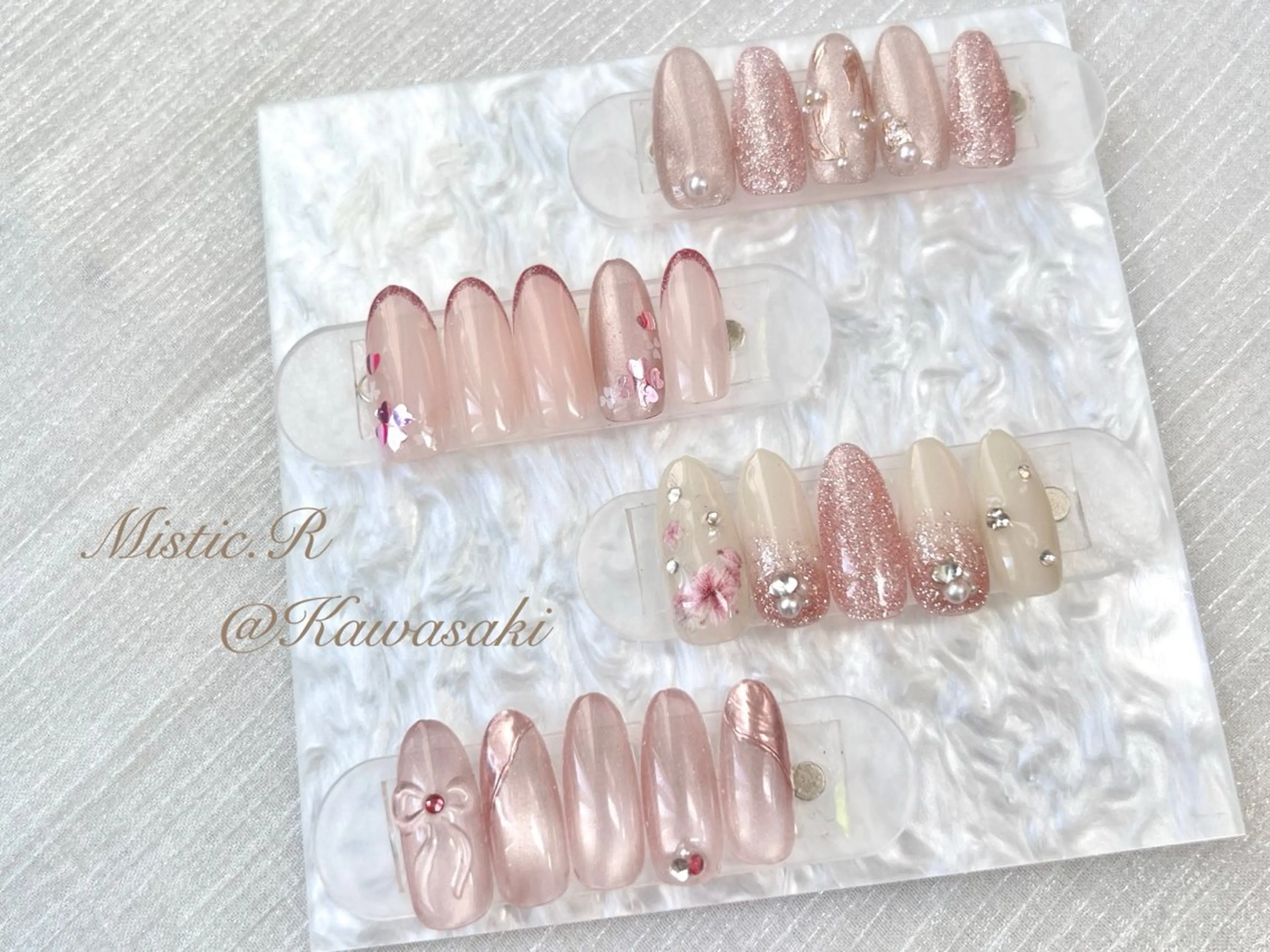 ネイル ハンドネイル Mistic.R 川崎店 渋谷のマツエク・マツパデザイン