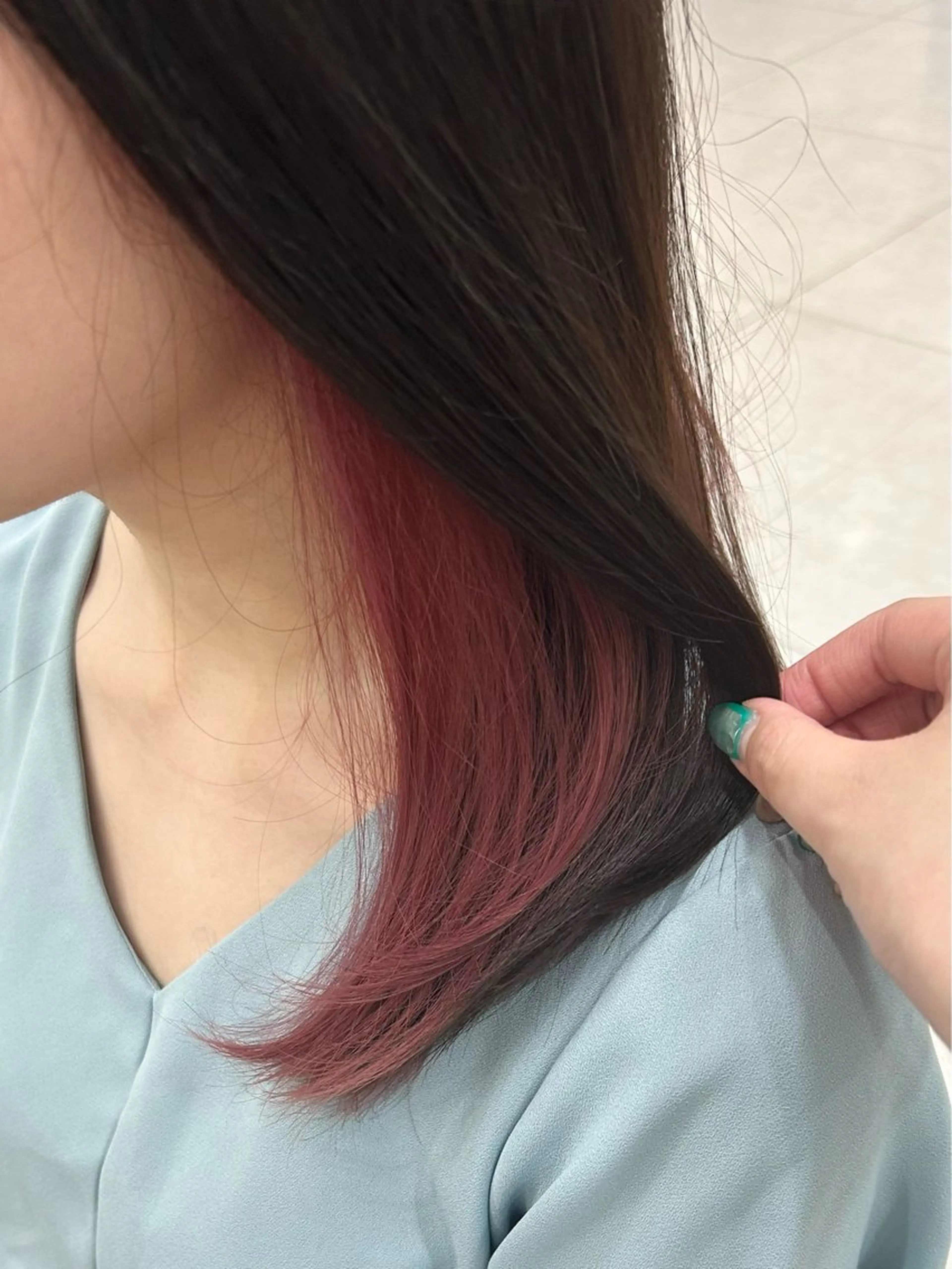 カラー ピンクカラー 💎Eleanor ニイナ💎のヘアスタイル