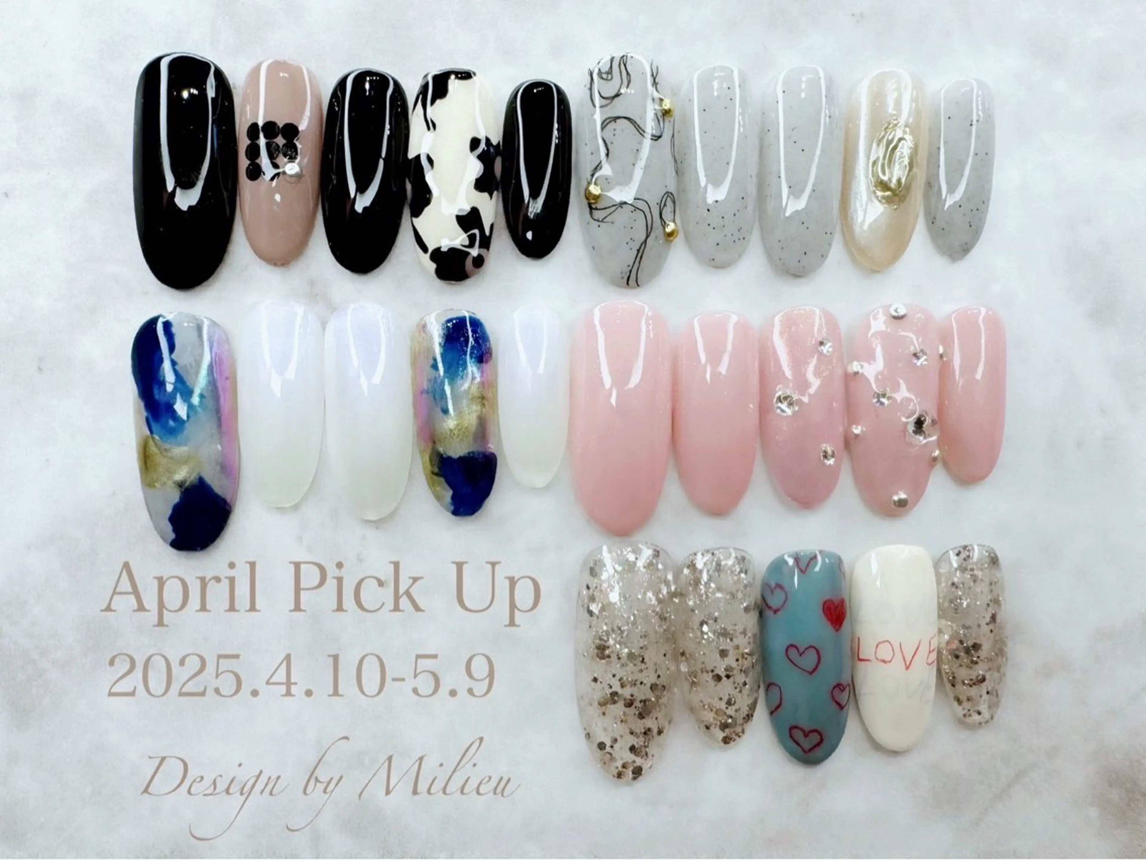 ネイル 鈴木 優希のネイルデザイン