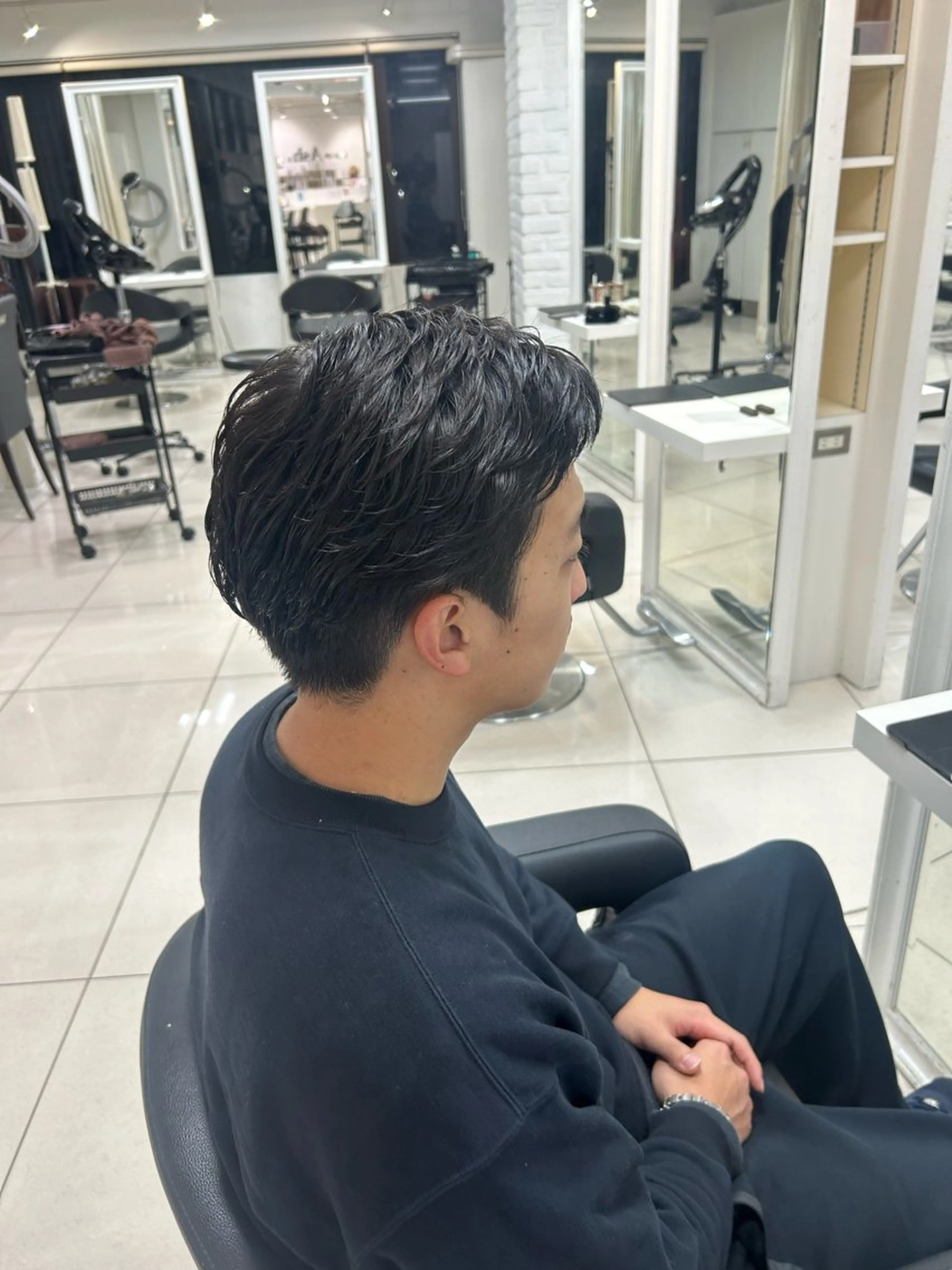 ショート 【縮毛矯正/レディー スカット】美涼🎀のヘアスタイル