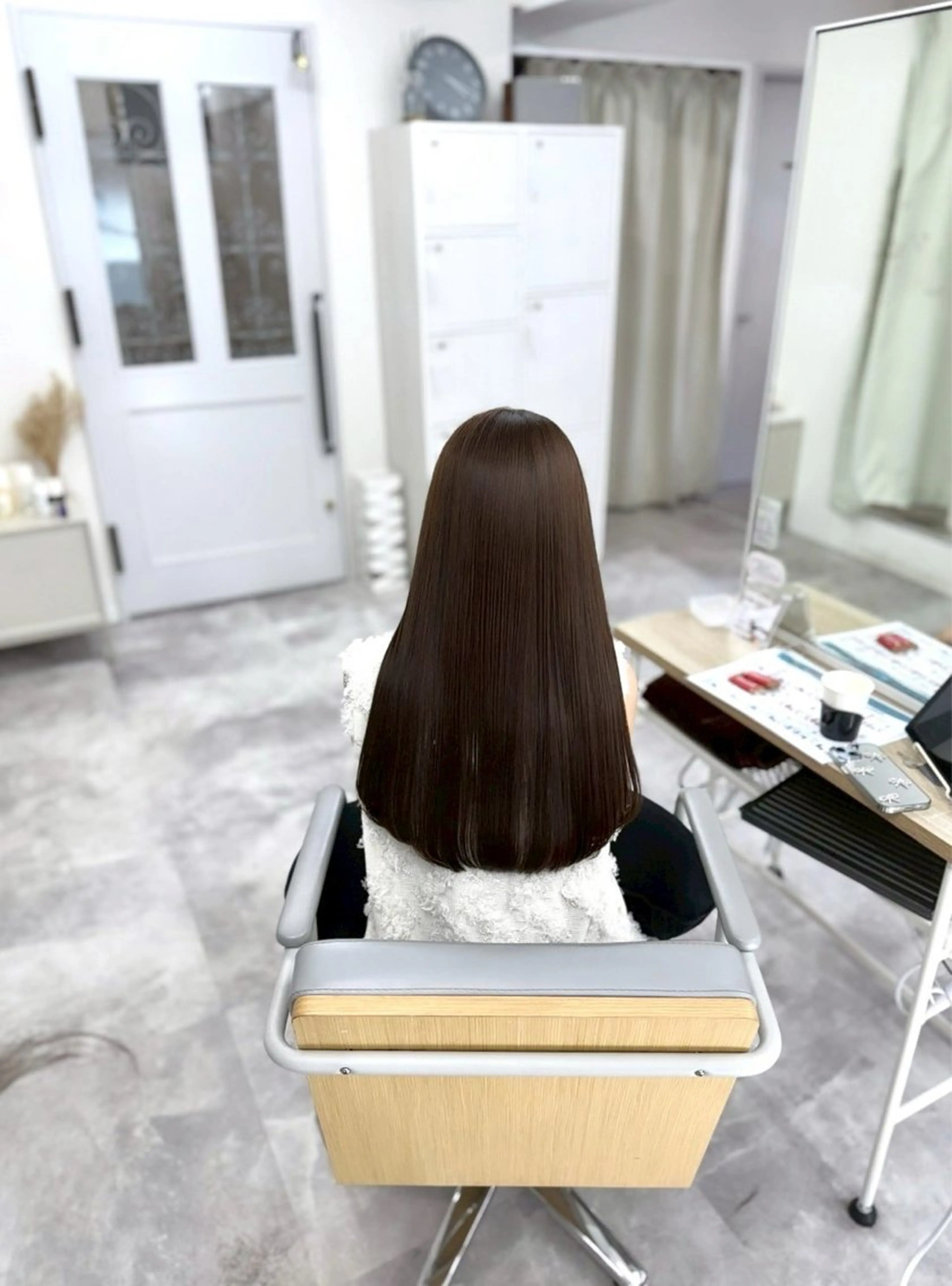 ロング カラー ブラウンカラー 透明感カラー ナチュラルブラウン 髪質改善Acero. shoyaのヘアスタイル