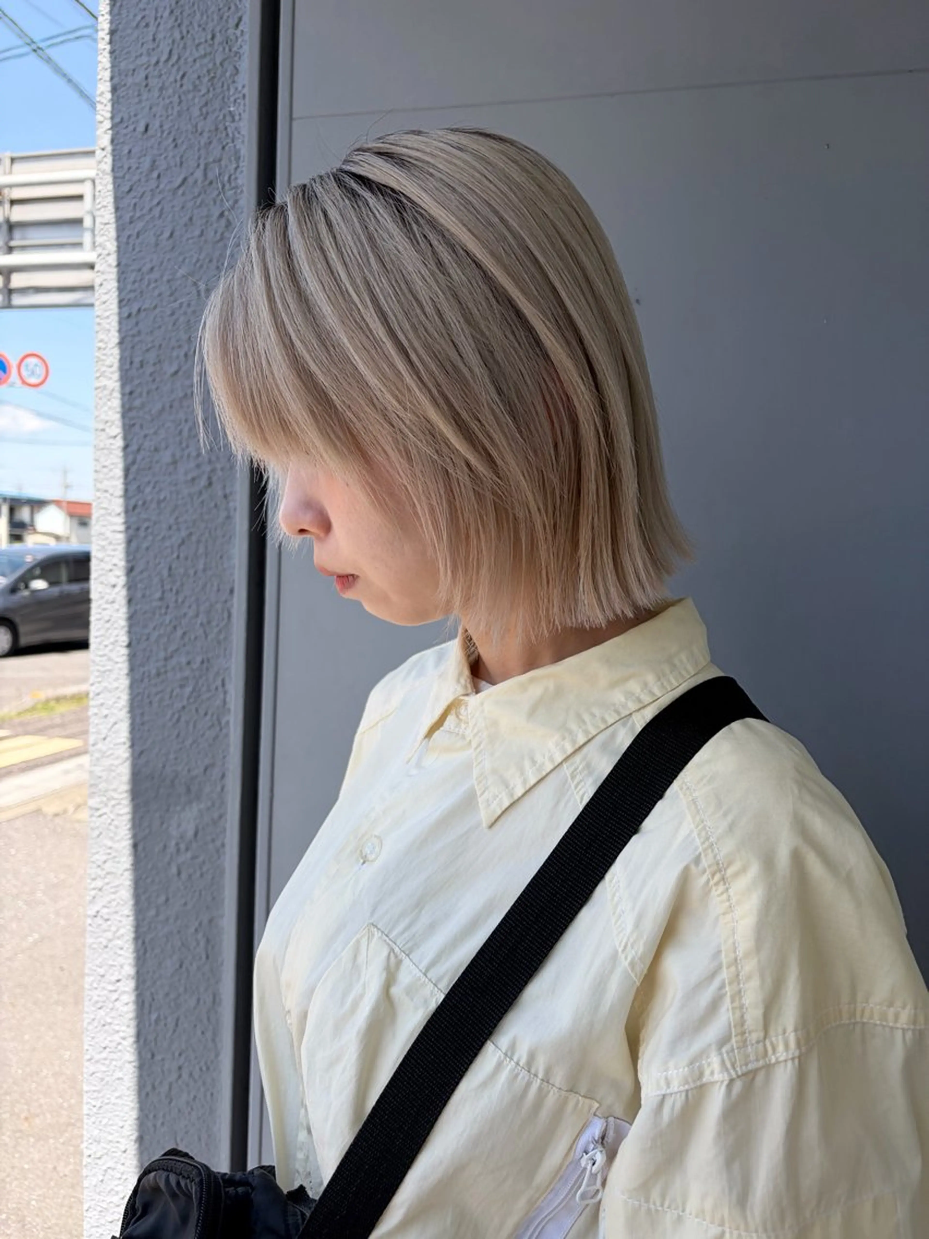 ショート カラー ヘアカラー eim AYUKAのヘアスタイル