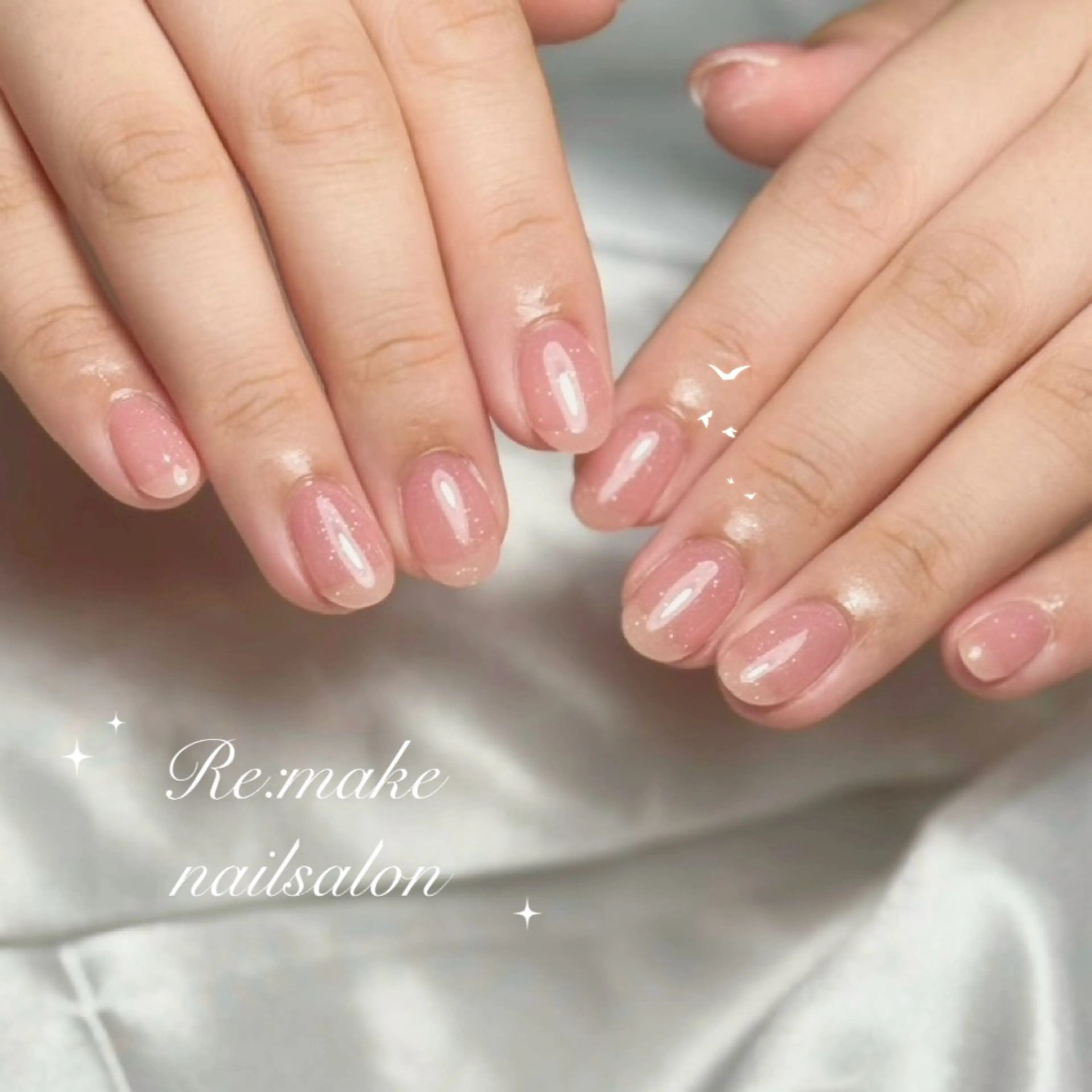 ネイル グラデーション ワンカラーネイル Re:make uranのネイルデザイン