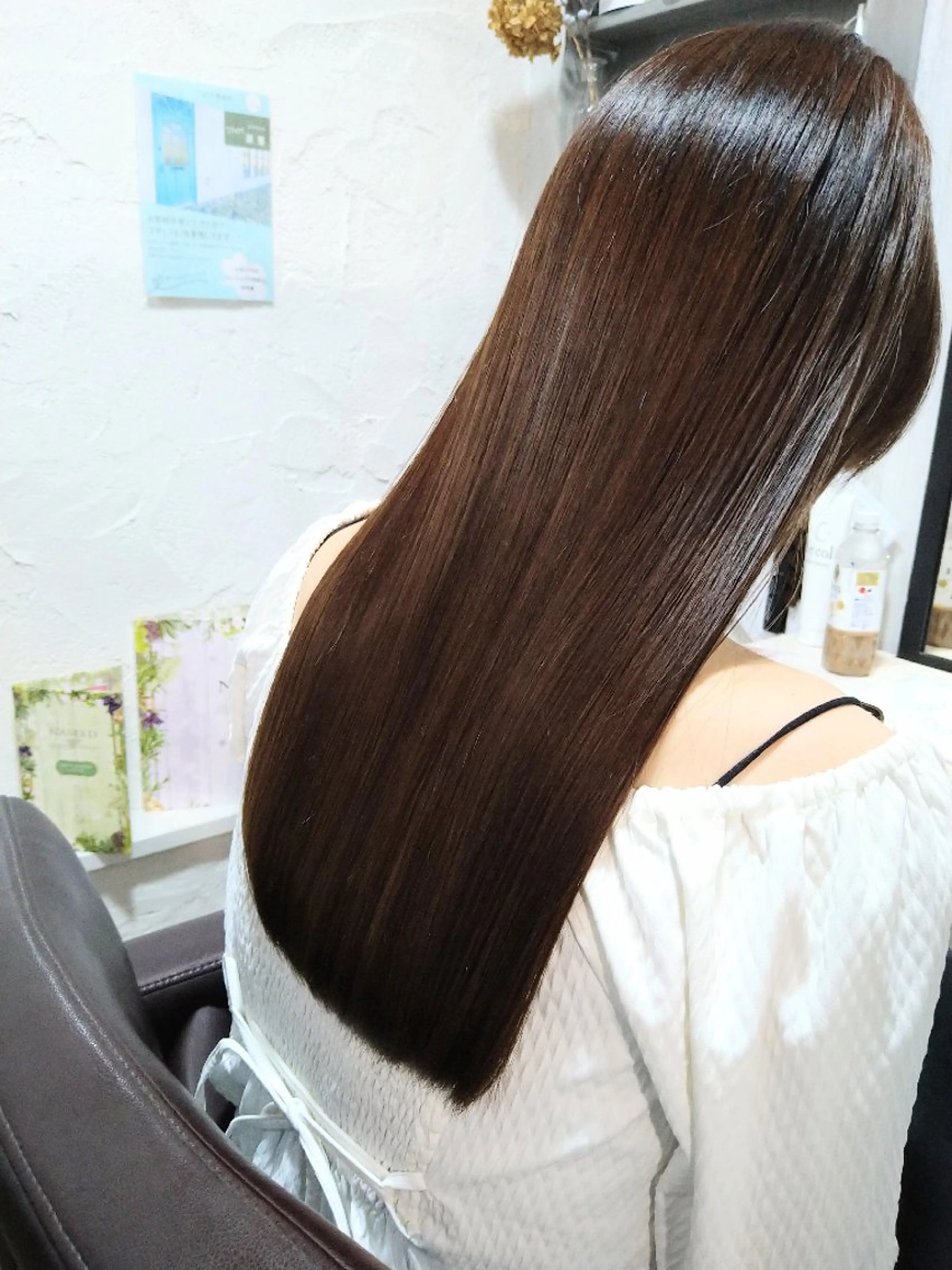 ロング くせ毛 髪質改善 ロング 縮毛矯正 トリートメント 髪質改善専門美容師✨ 入江 幸江のヘアスタイル