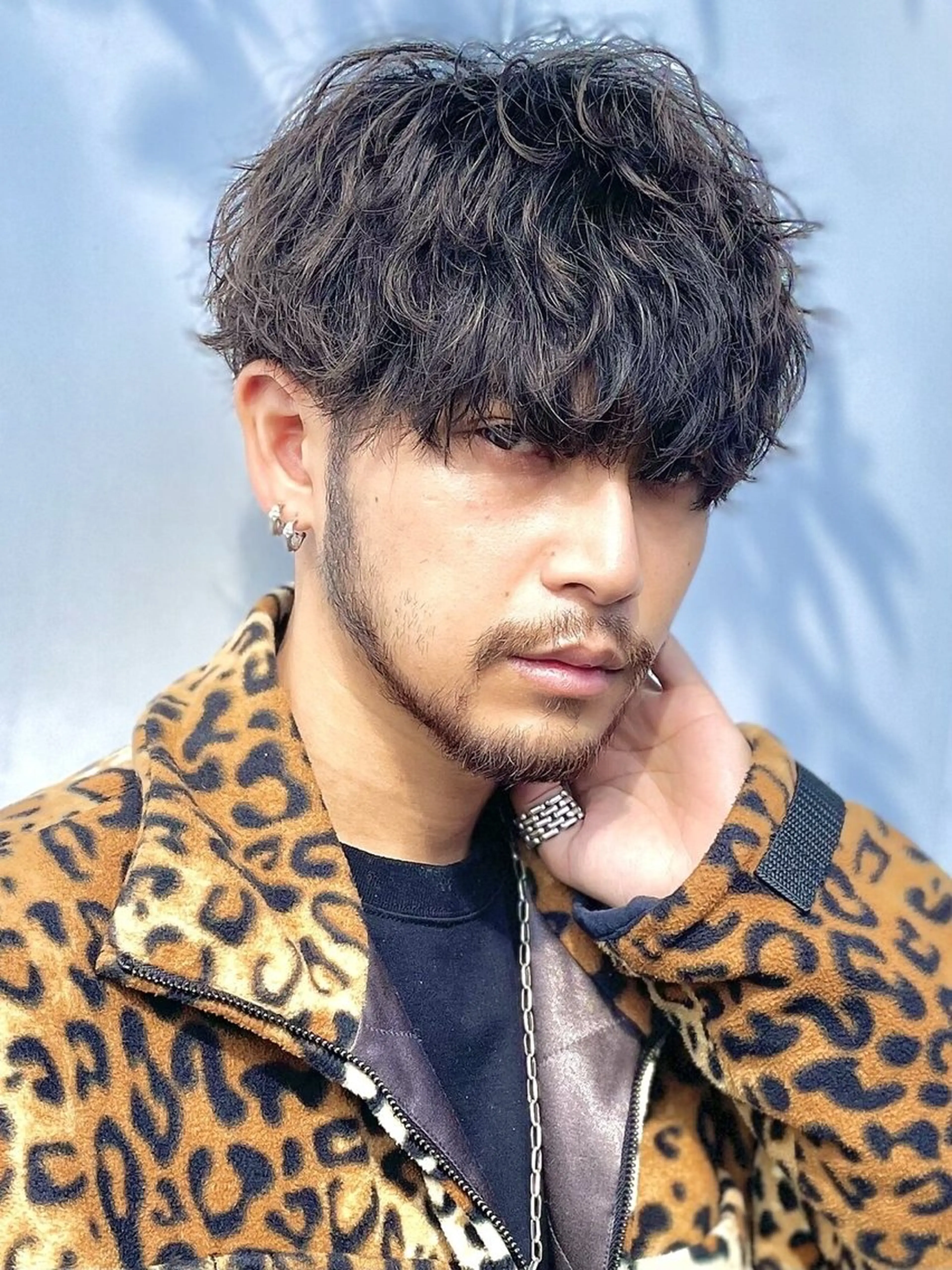 ショート パーマ メンズ メンズパーマ ツイストスパイラルパーマ スパイラルパーマ SENTA✨メンズ パーマ✨fifth栄のヘアスタイル