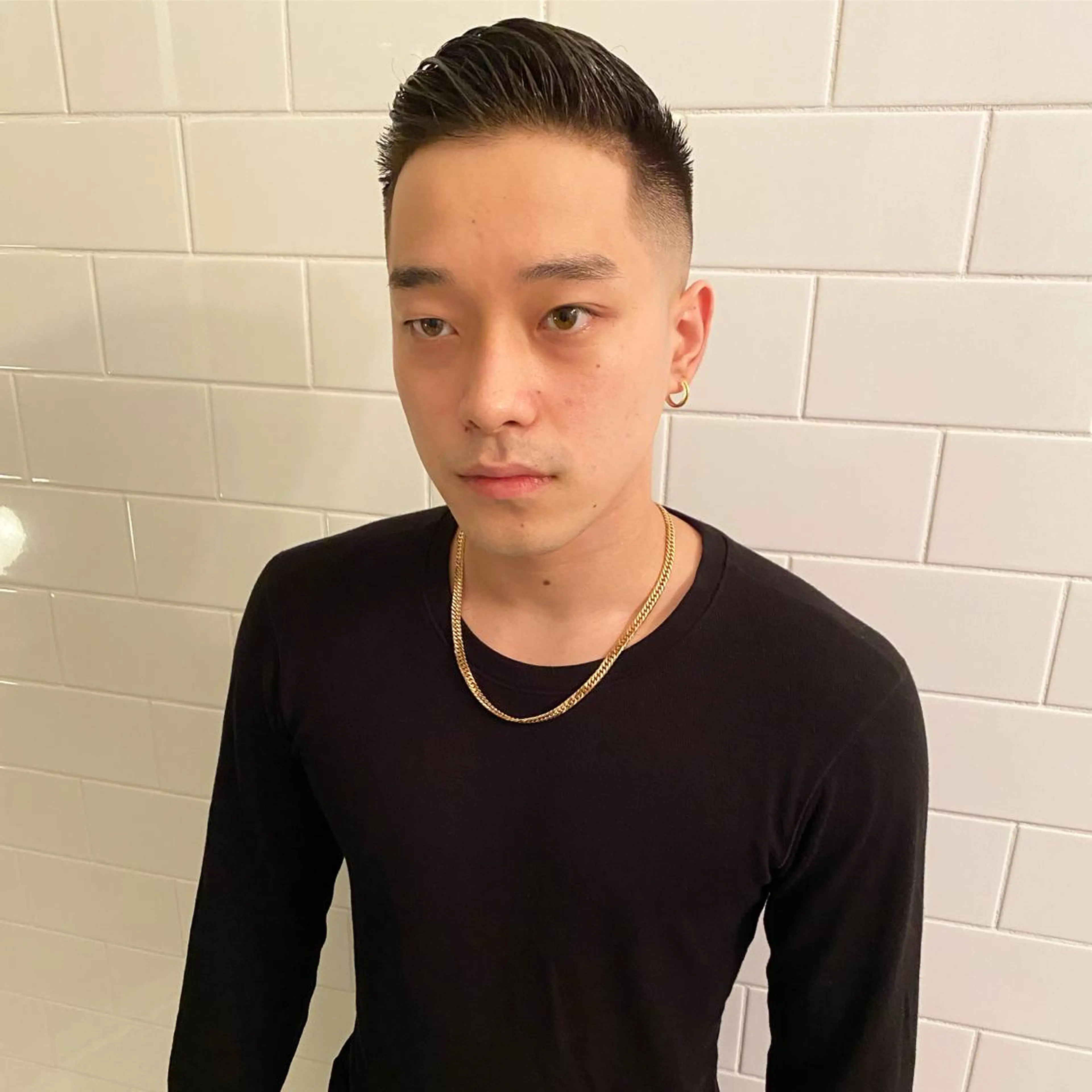 ショート カラー パーマ ヘアアレンジ メンズ キッズ ネイル マツエク・マツパ 中元 淳のヘアスタイル