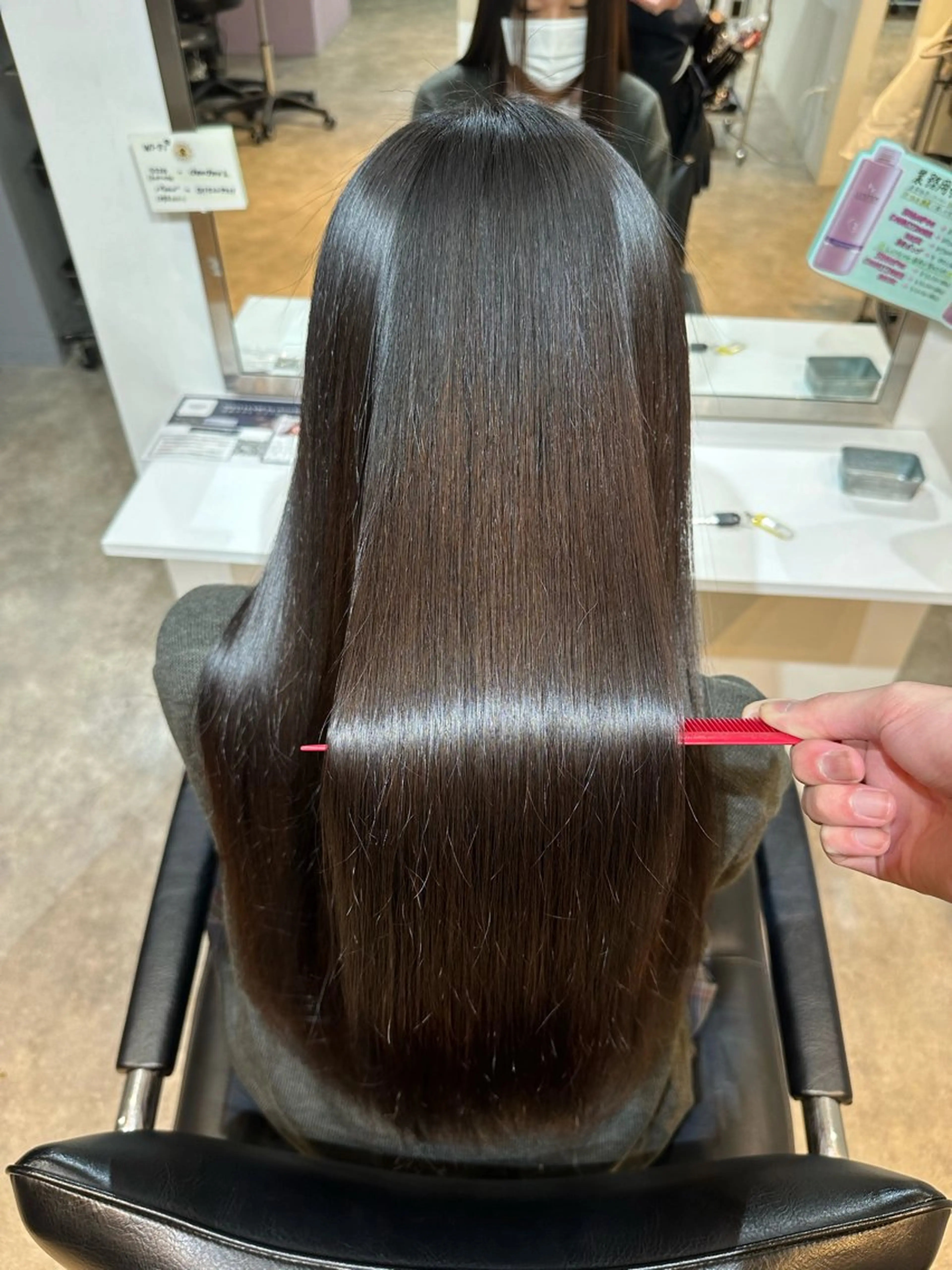 ロング 縮毛矯正 カットモデル大募集中 🌟いけだこうきのヘアスタイル