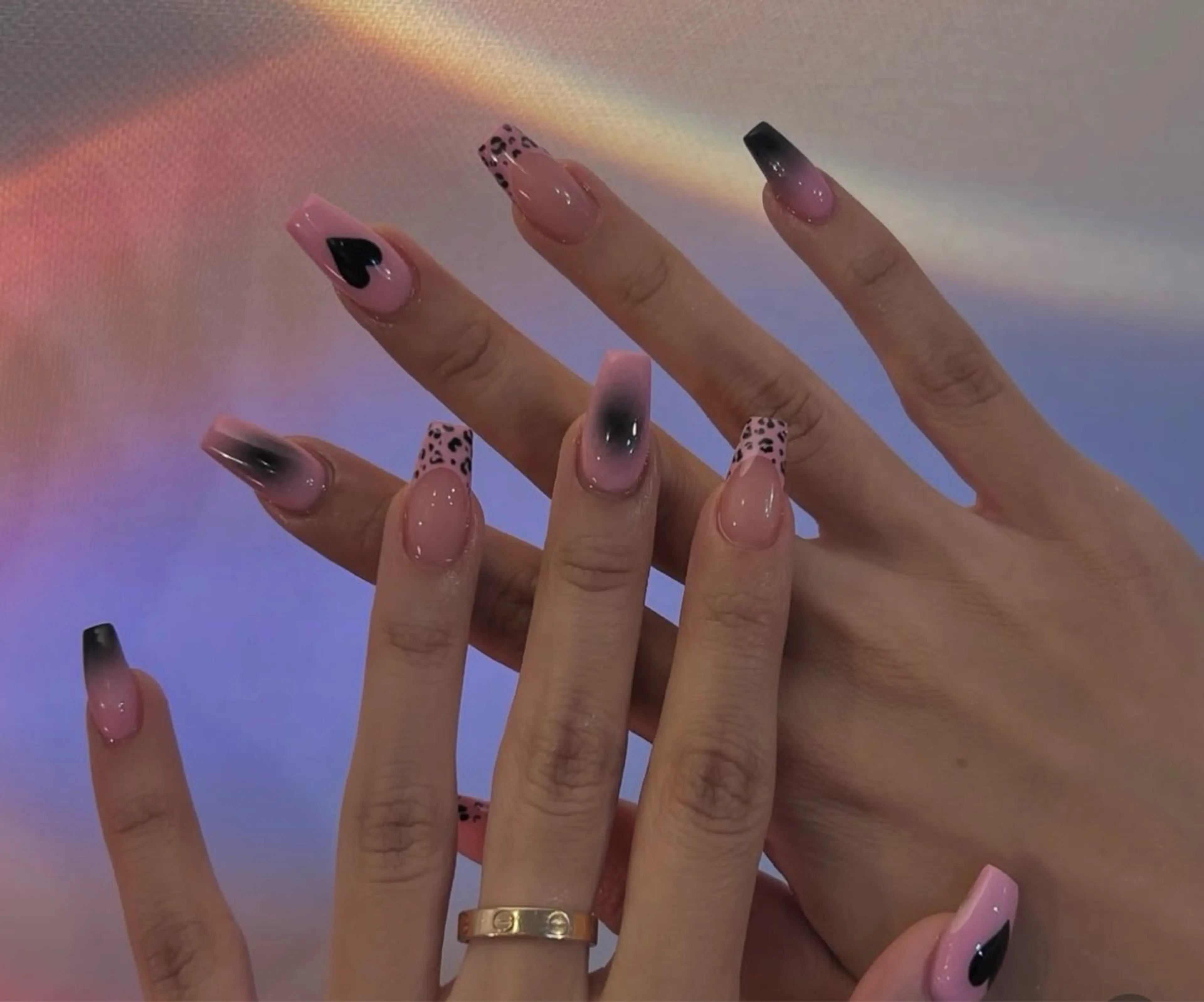 ネイル アートネイル ジェルネイル キラキラネイル ミラーネイル ニュアンスネイル ハンドネイル Ryu nail studioのネイルデザイン