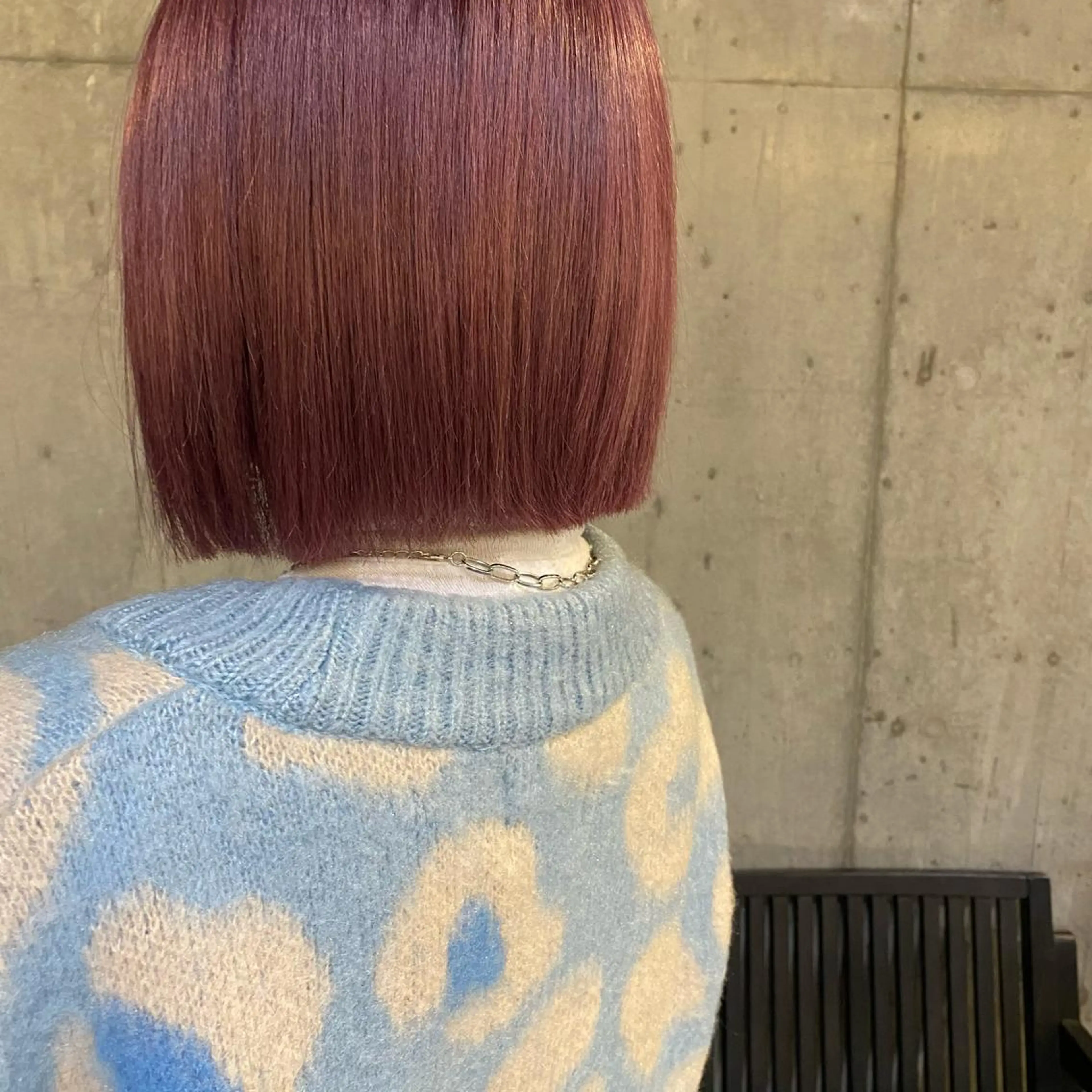 カラー アッシュ ベージュカラー 黒髪 ブルーカラー ブルーブラック ヘアカラー トリートメント ヘアセット 透明感/韓国風 🤍moeka🤍のヘアスタイル