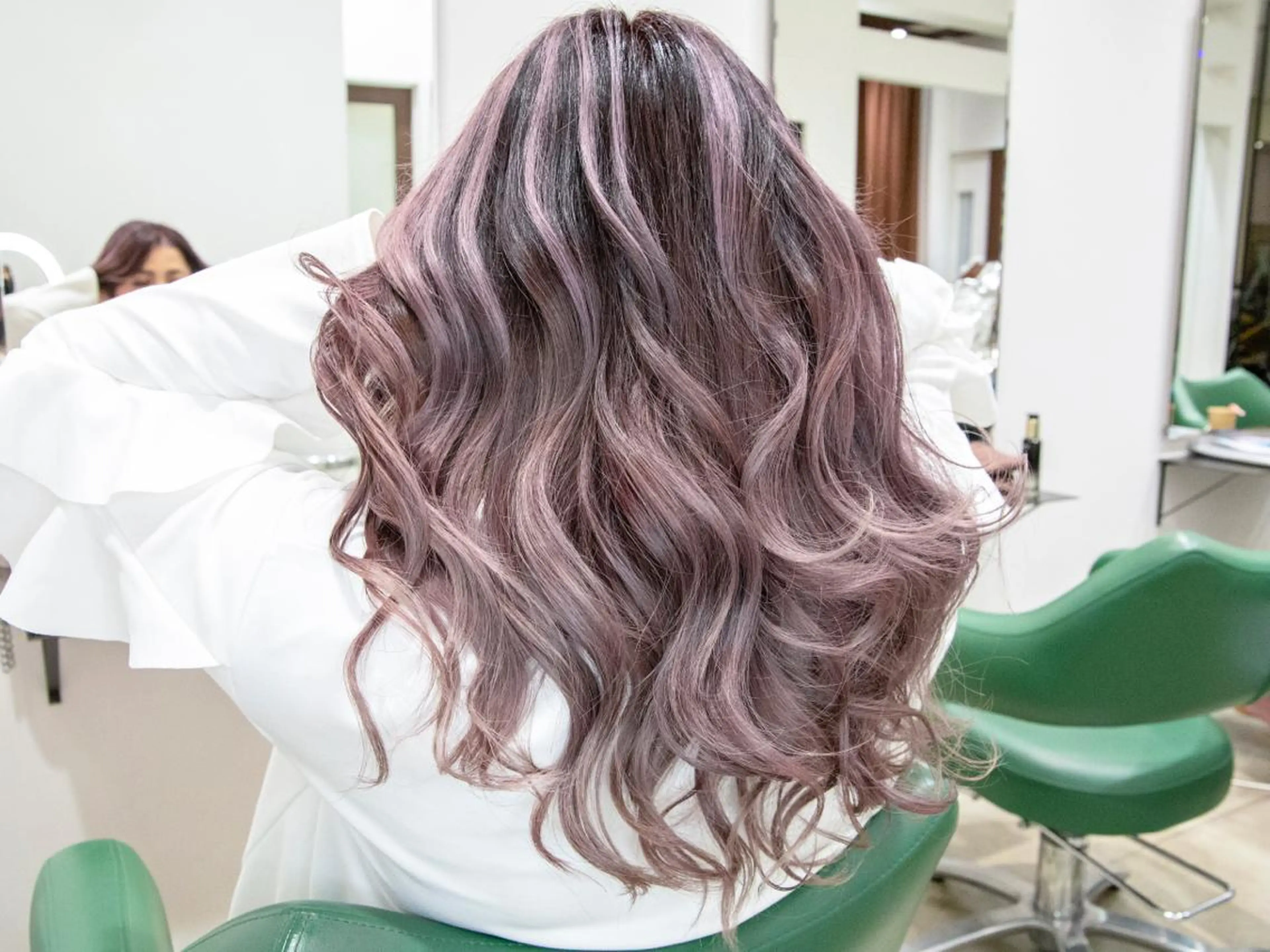 ロング カラー Re:ta Hair 飯田淳平のヘアスタイル