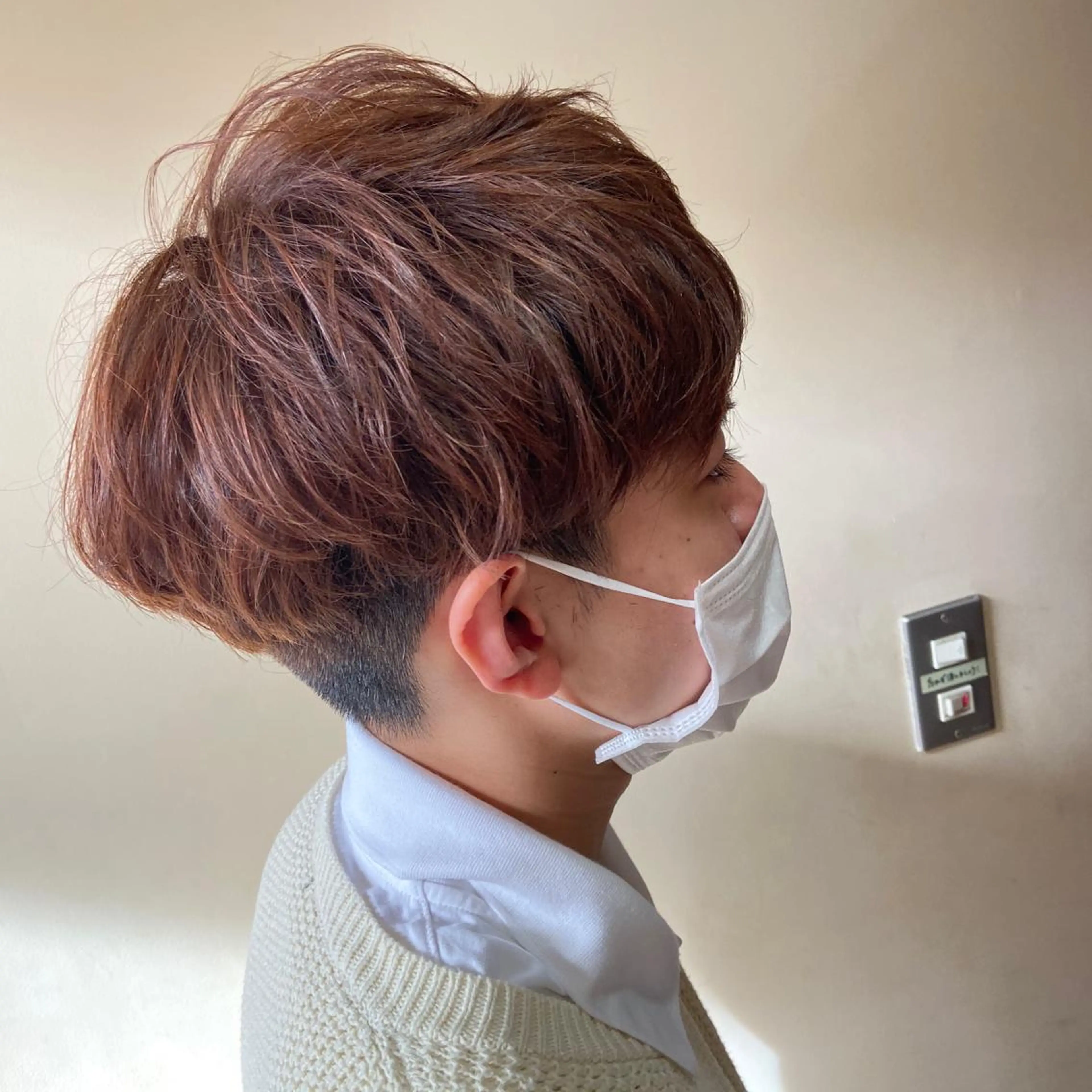 カラー メンズ 韓国ヘア ユイカのヘアスタイル