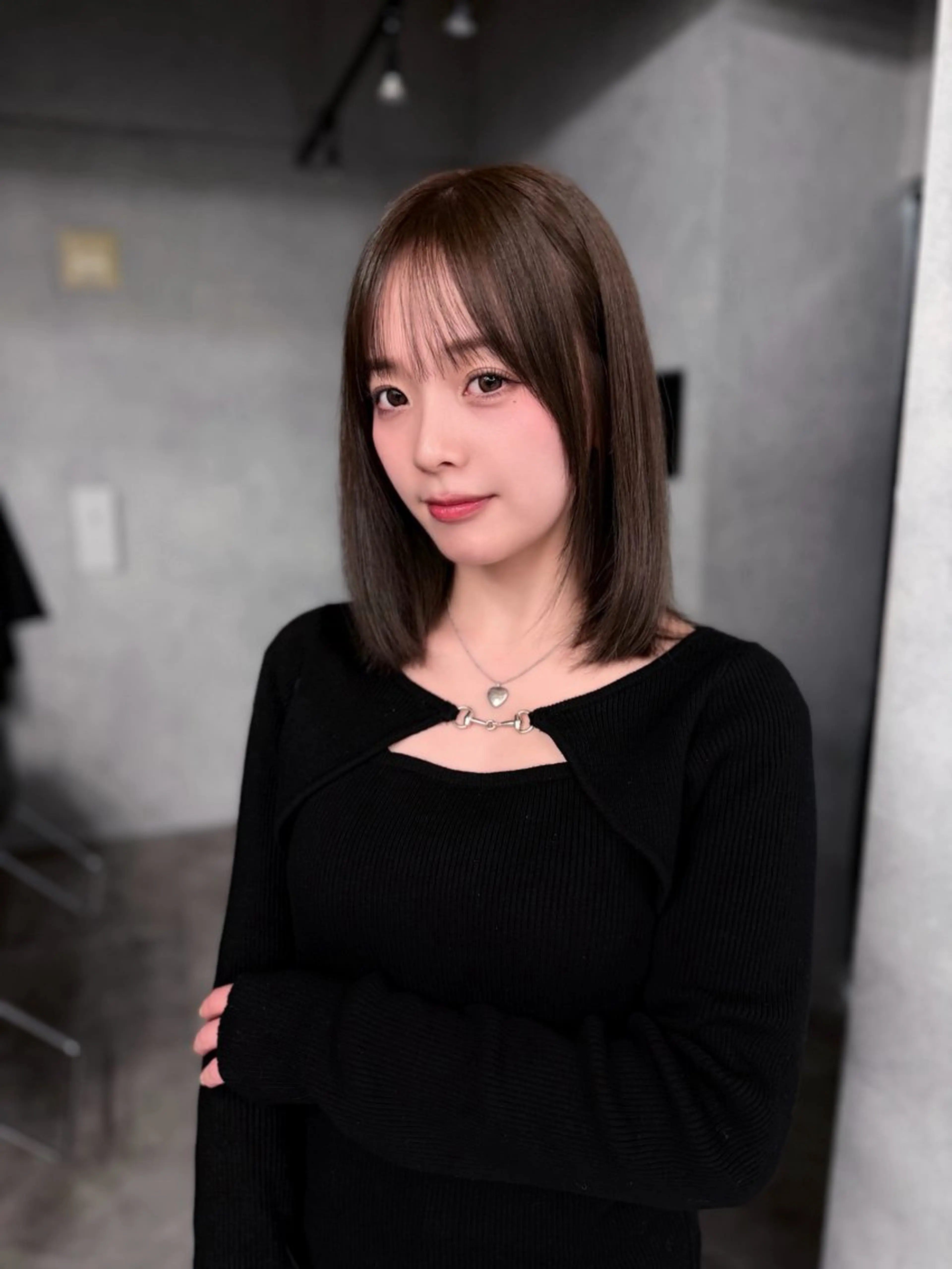 ロング ヘアカラー ハイトーン/渋谷 韓国風/Narukaのヘアスタイル