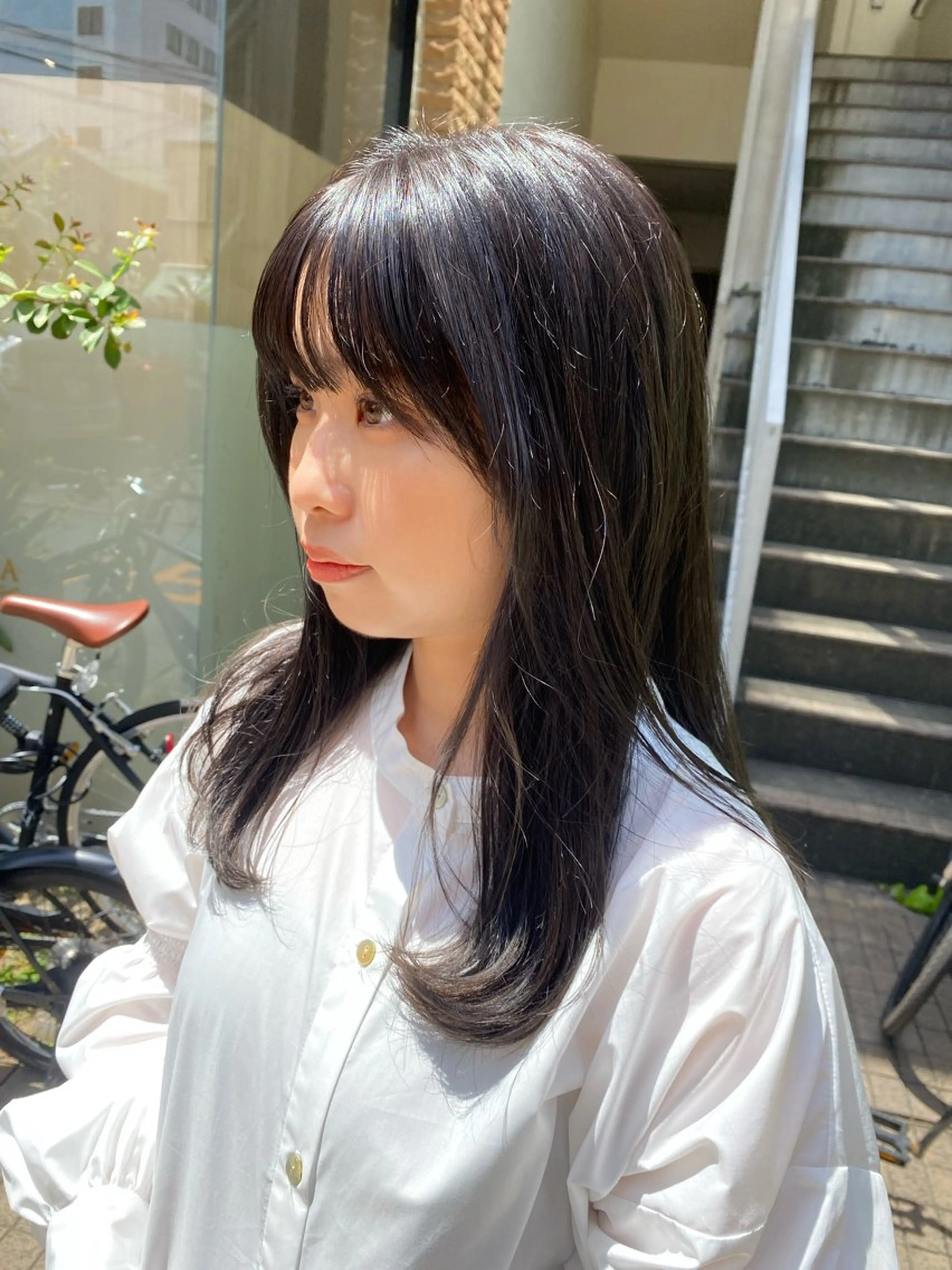 セミロング rika 🪄透明感/艶髪のヘアスタイル