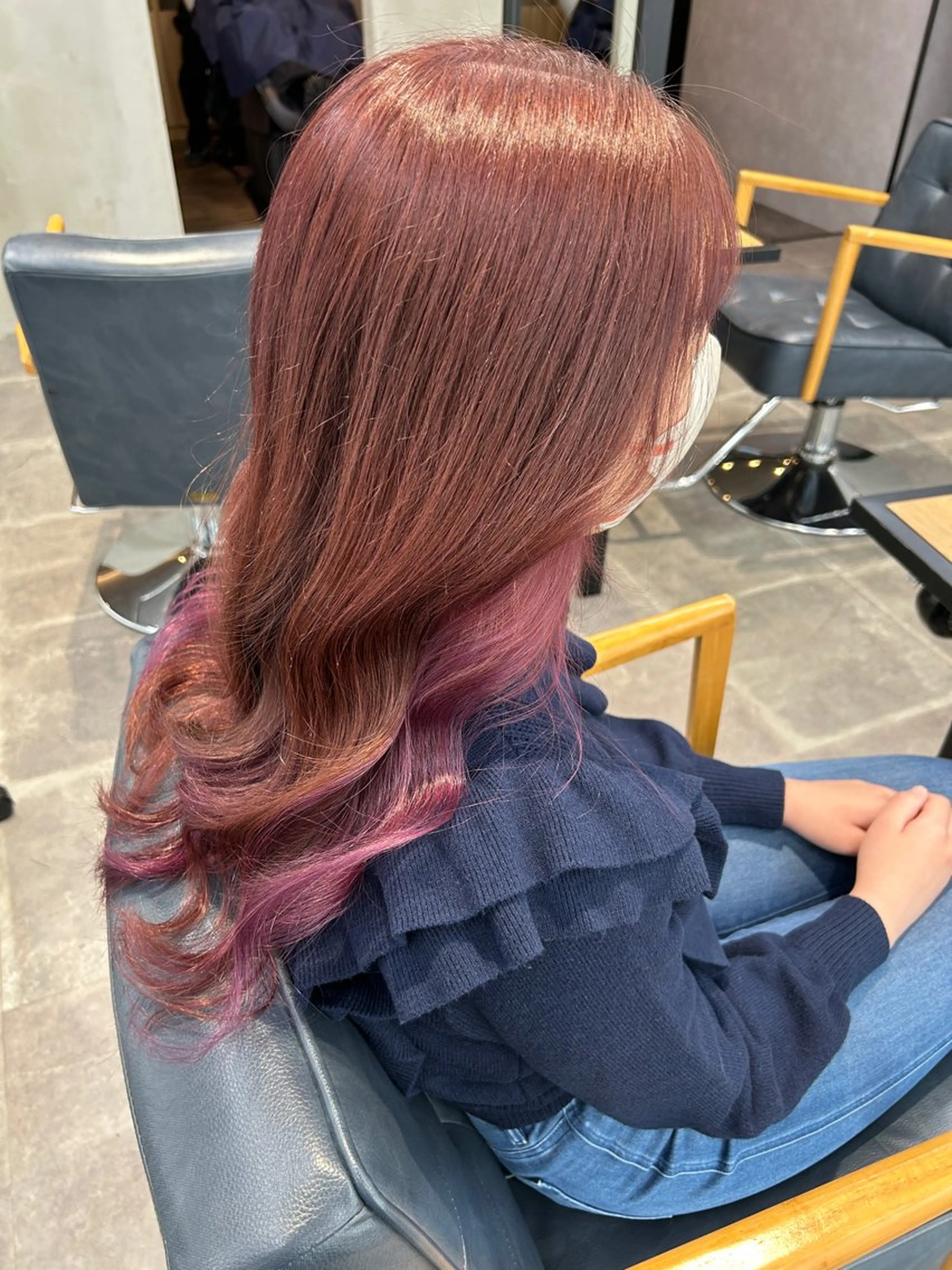 ロング カラー newi梅田🫧韓国 ヘア🫧sakiのヘアスタイル