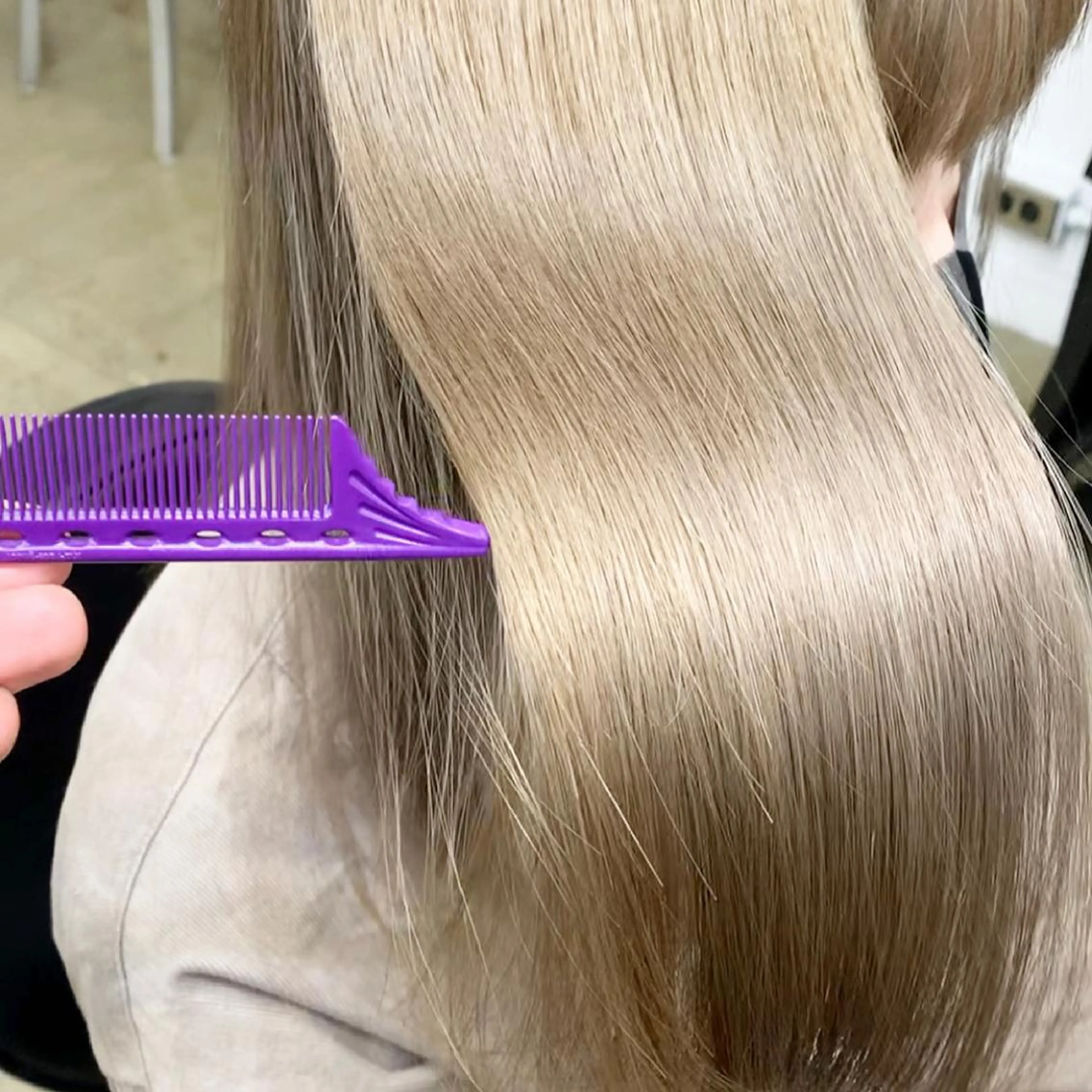 ロング カラー ヘアカラー トリートメント 🎀暖色カラー🎀 ♡yurika♡のヘアスタイル