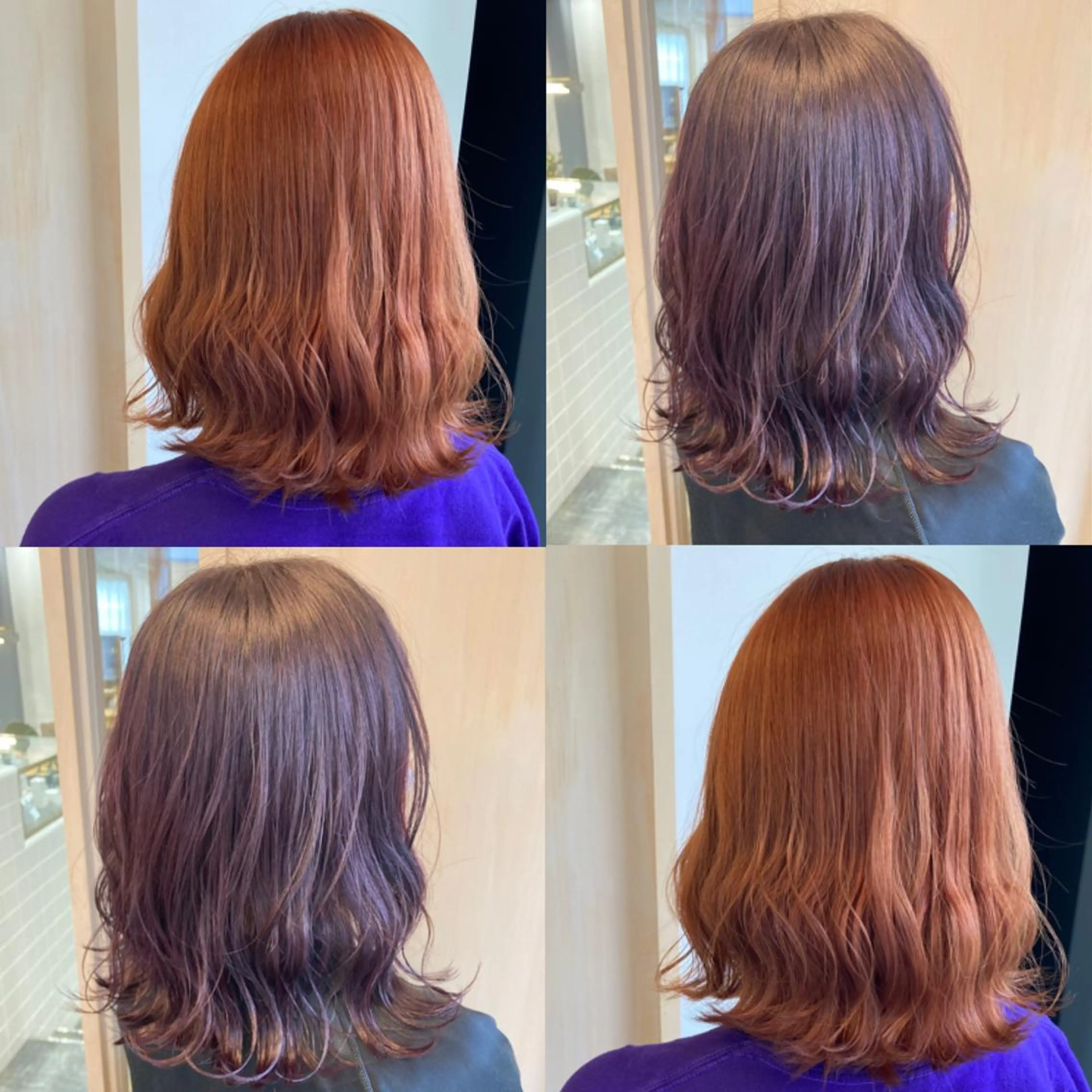 カラー 町田 甲陽のヘアスタイル