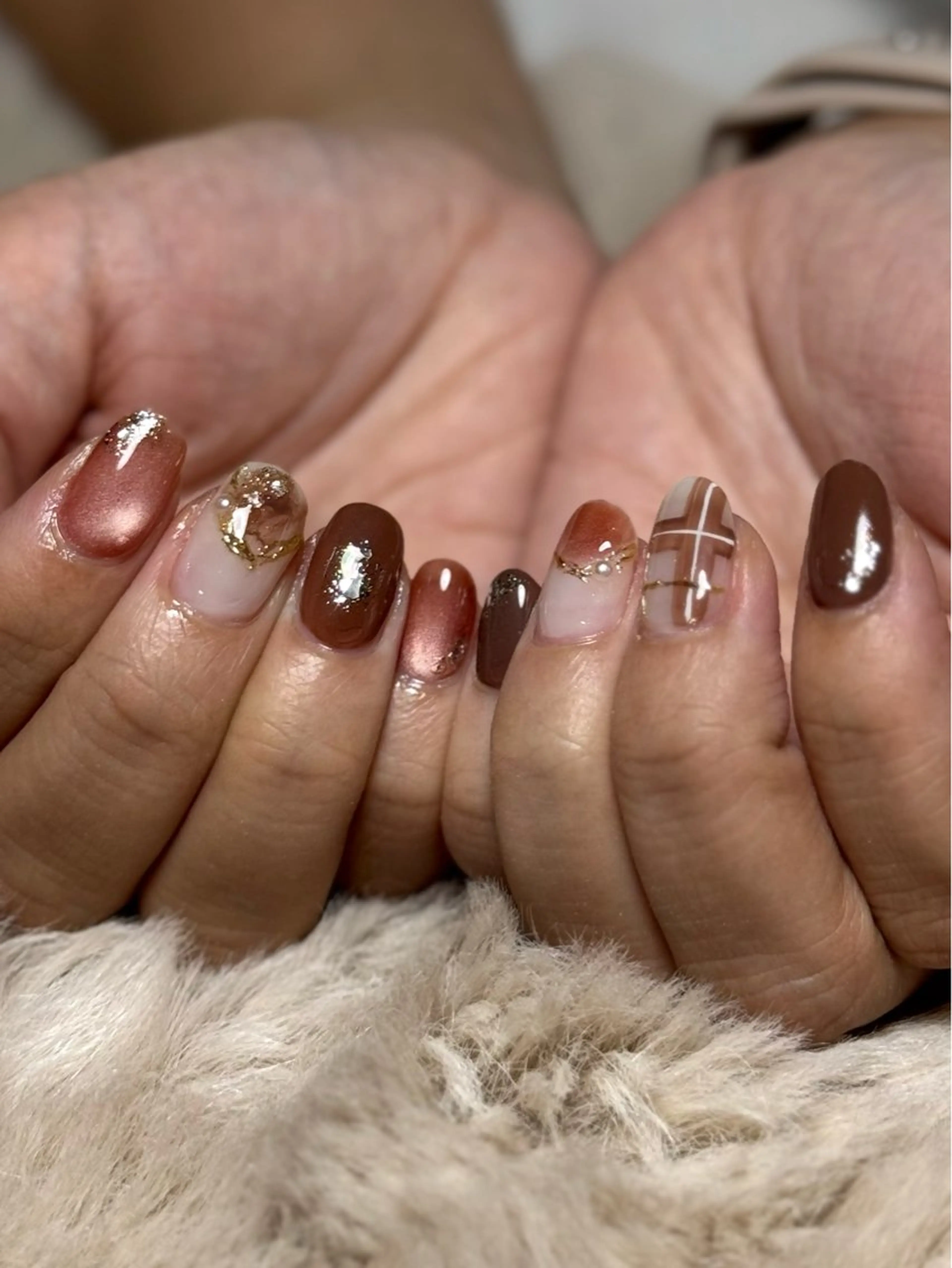 ネイル 山崎 成美のネイルデザイン