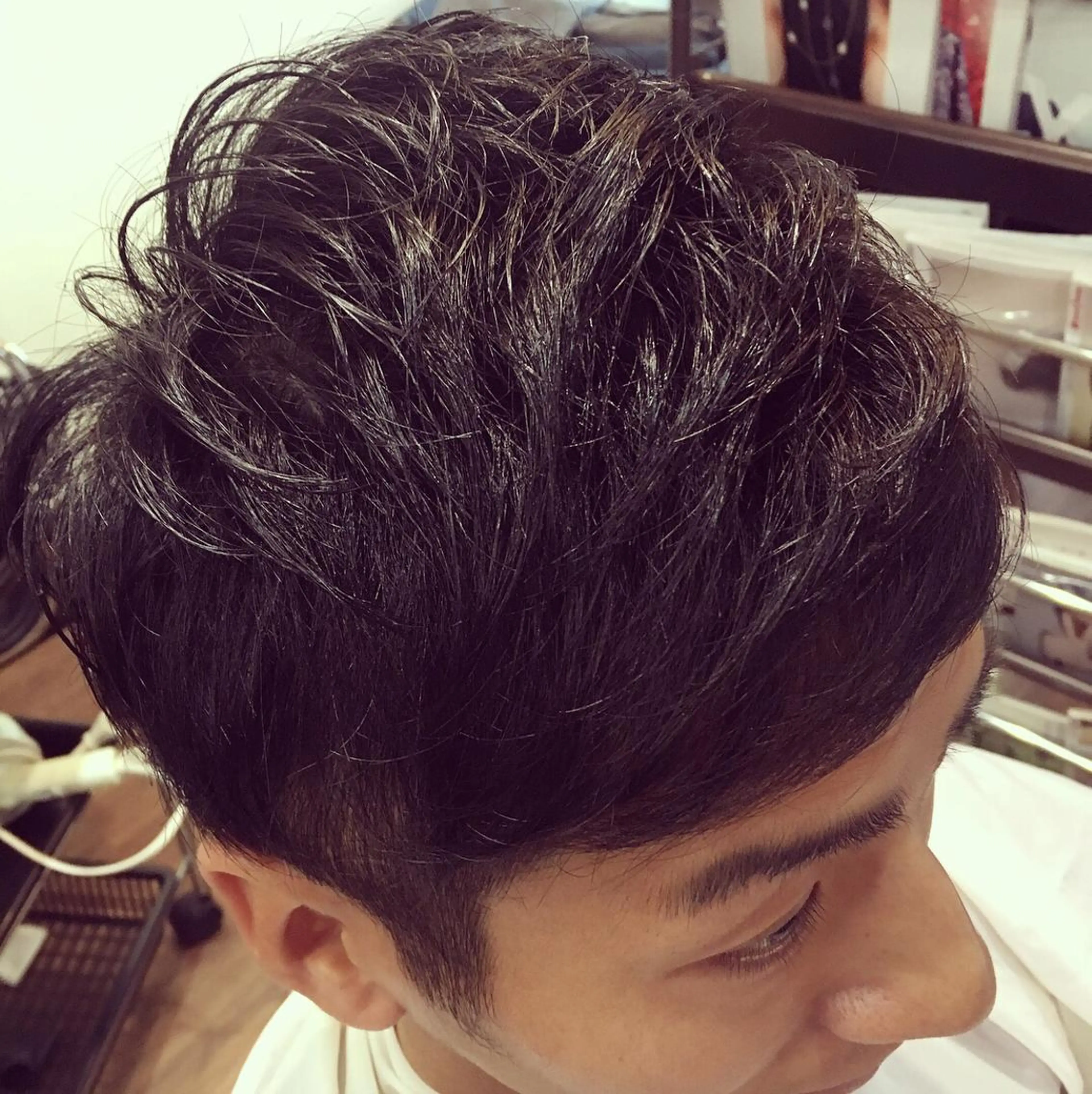 ショート メンズ ツーブロック hairsalon Linkのヘアスタイル