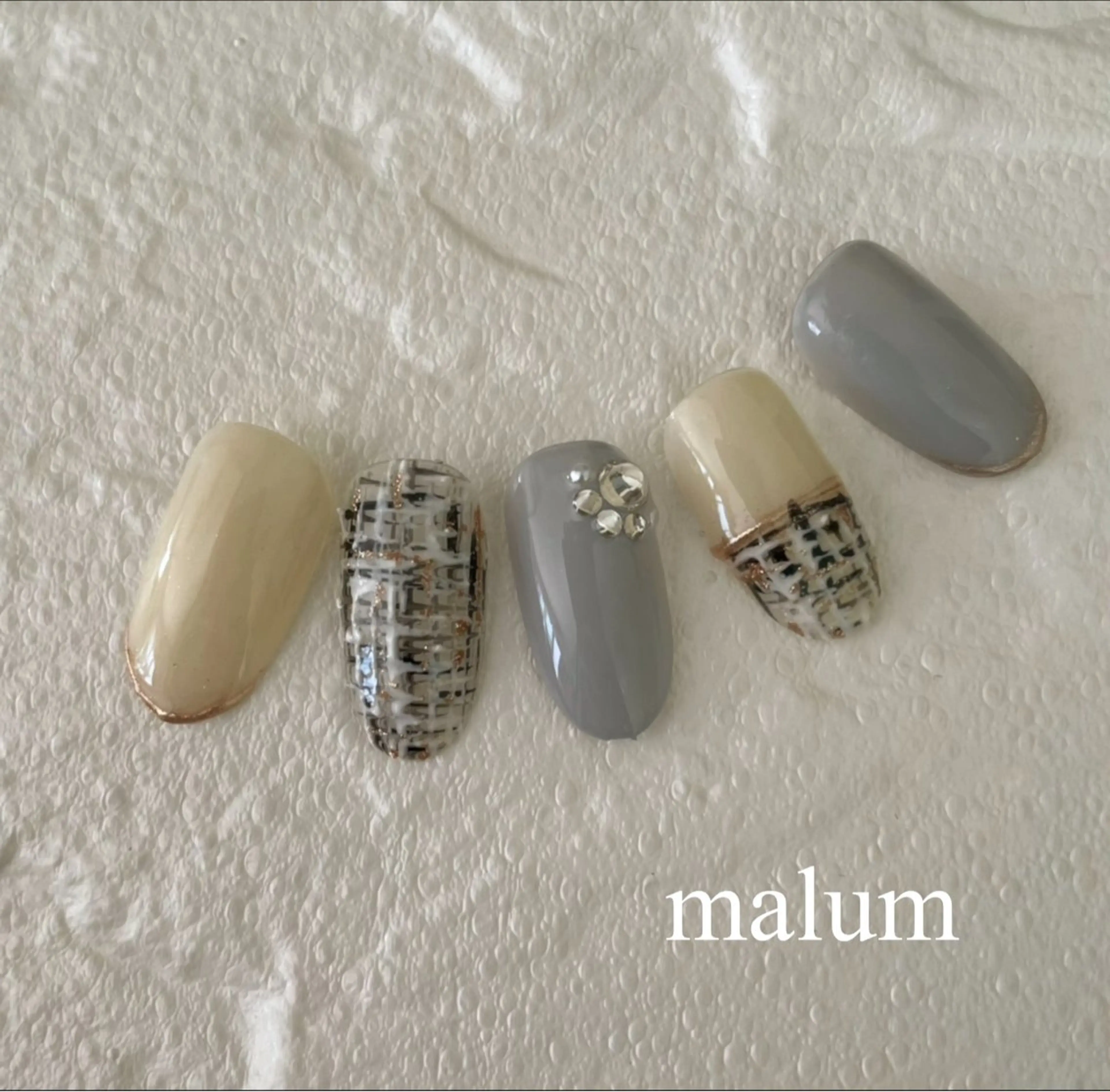 ネイル ハンドネイル malum nailのネイルデザイン