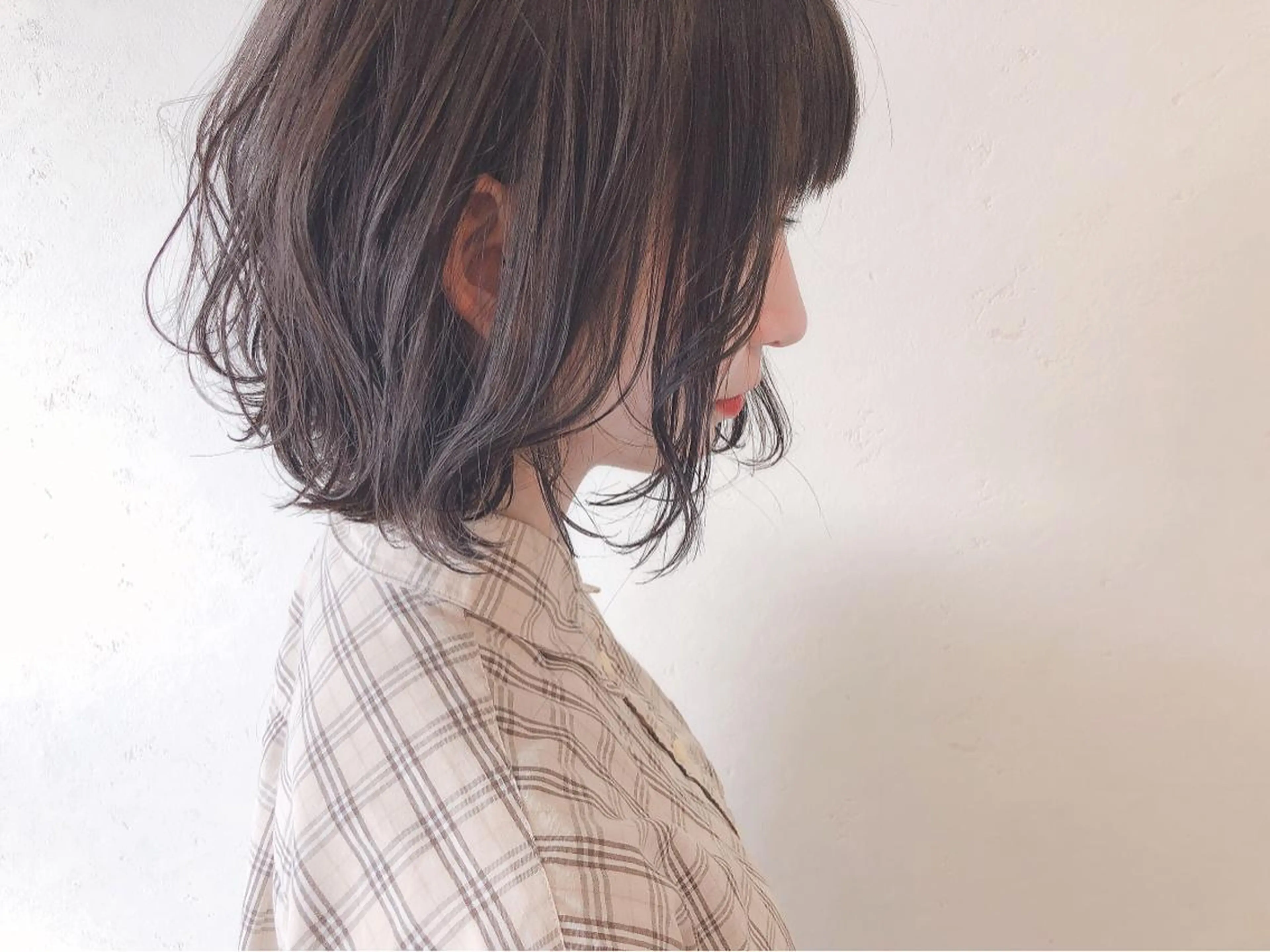 ミディアム 伊藤 さやかのヘアスタイル