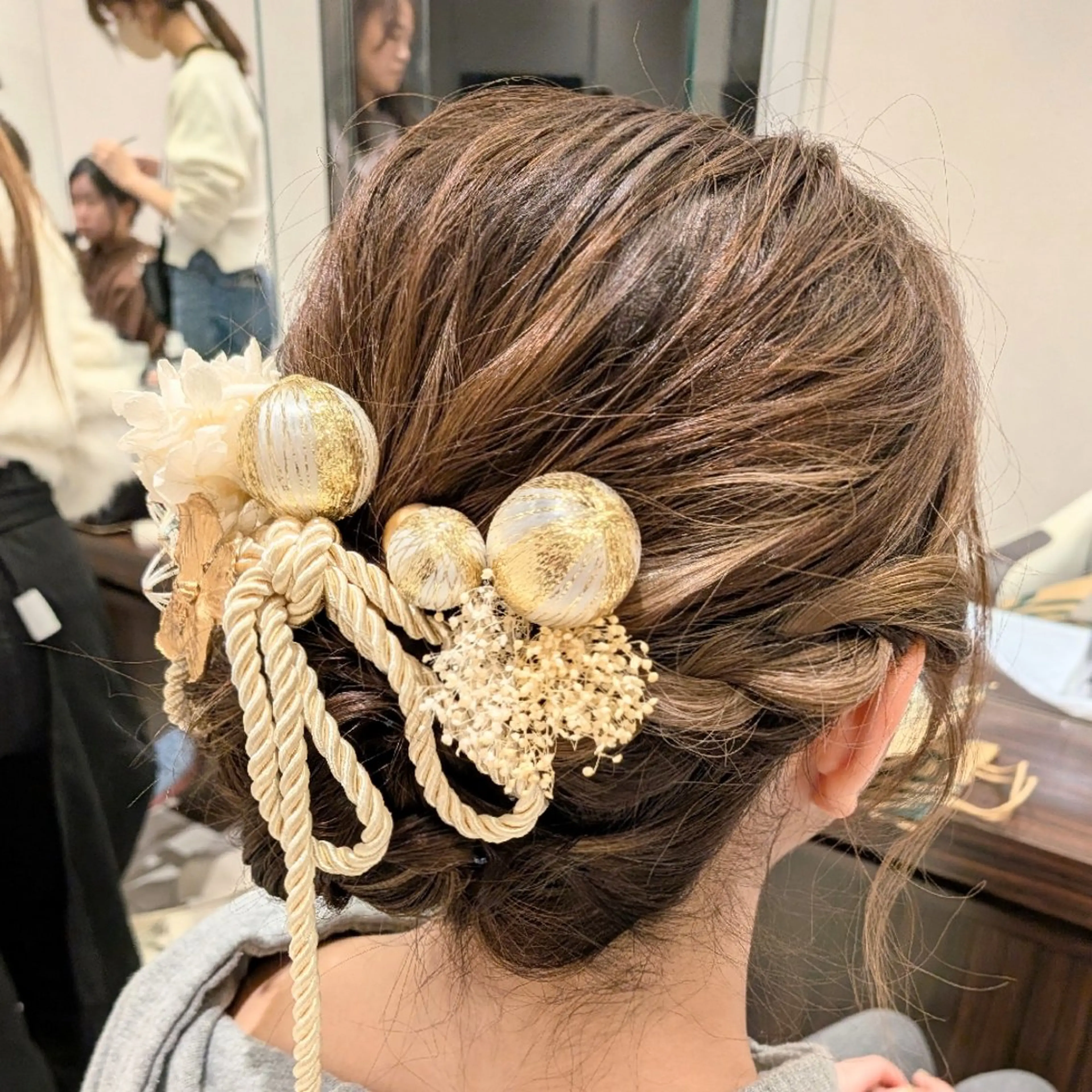 ヘアアレンジ 成人式 結婚式・ブライダル 古屋 美春のヘアスタイル